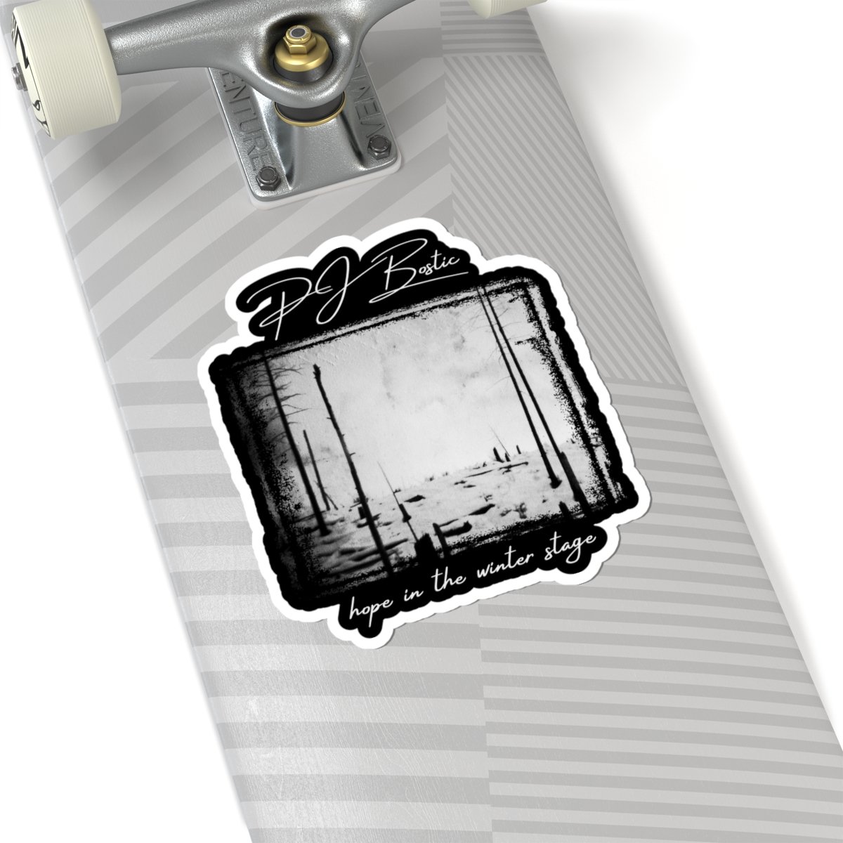 PJ Bostic - Hope In The Winter Stage Die Cut Stickers