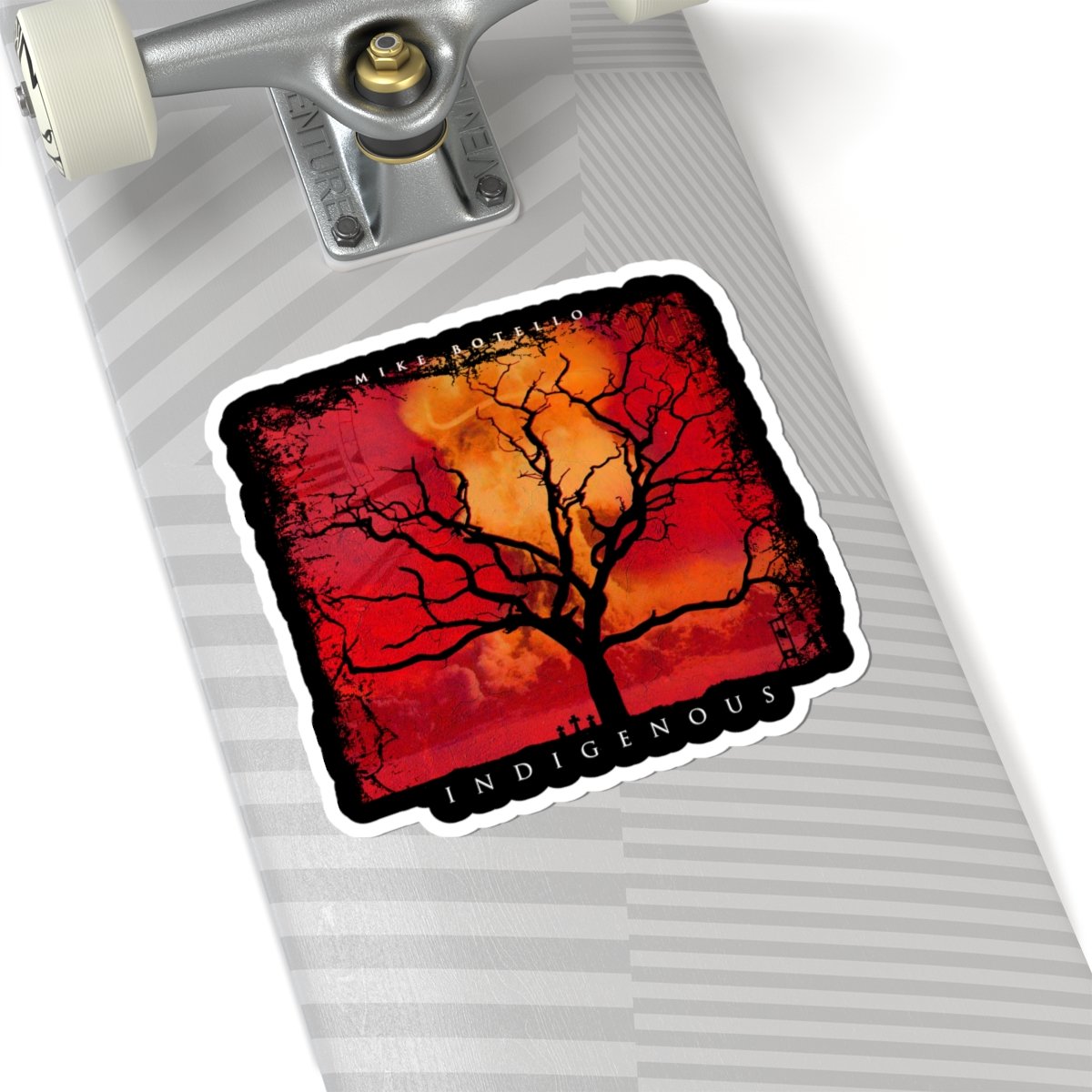 Mike Botello - Indigenous Die Cut Stickers
