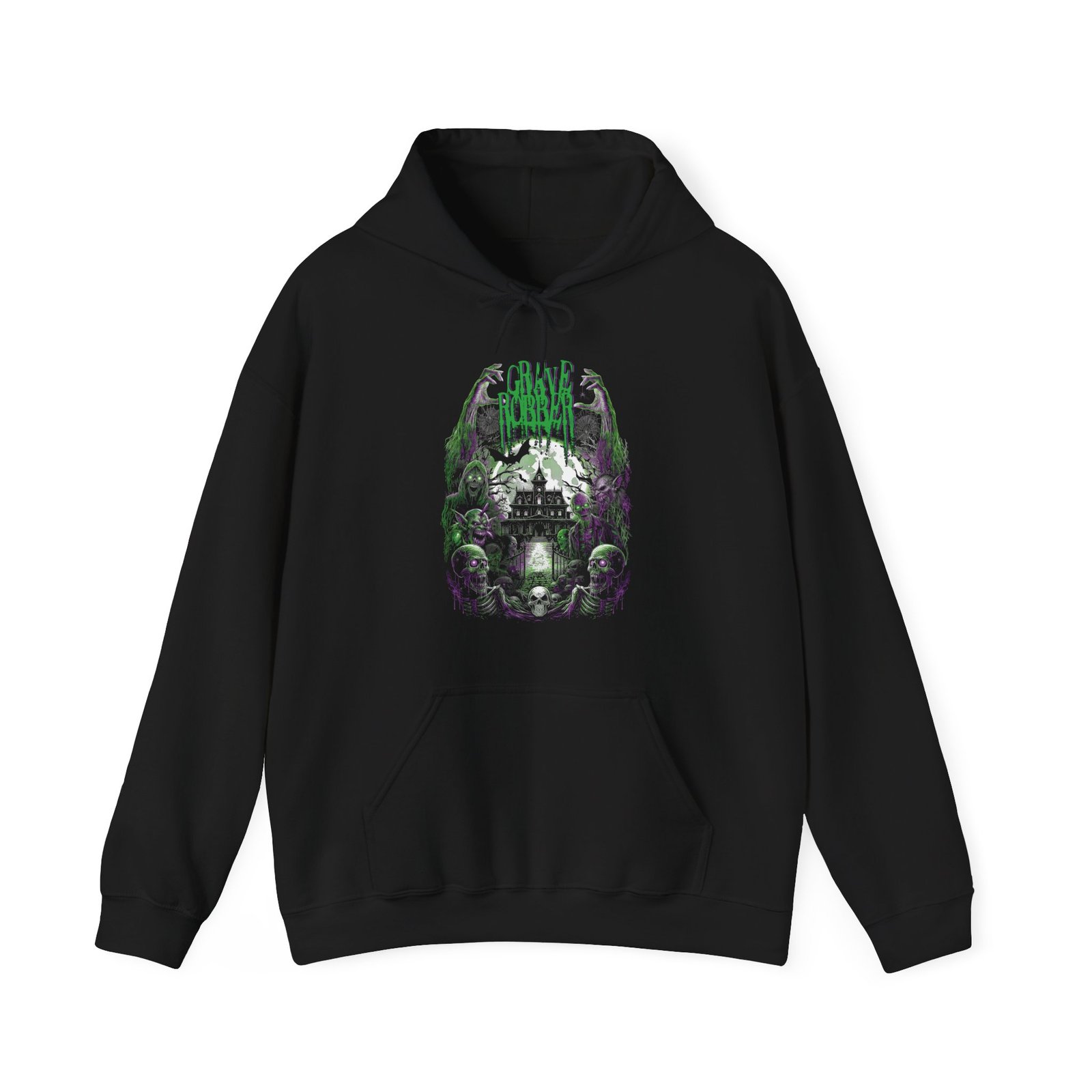 Grave Robber - XX Years Pullover Hooded Sweatshirt (2-Sided)