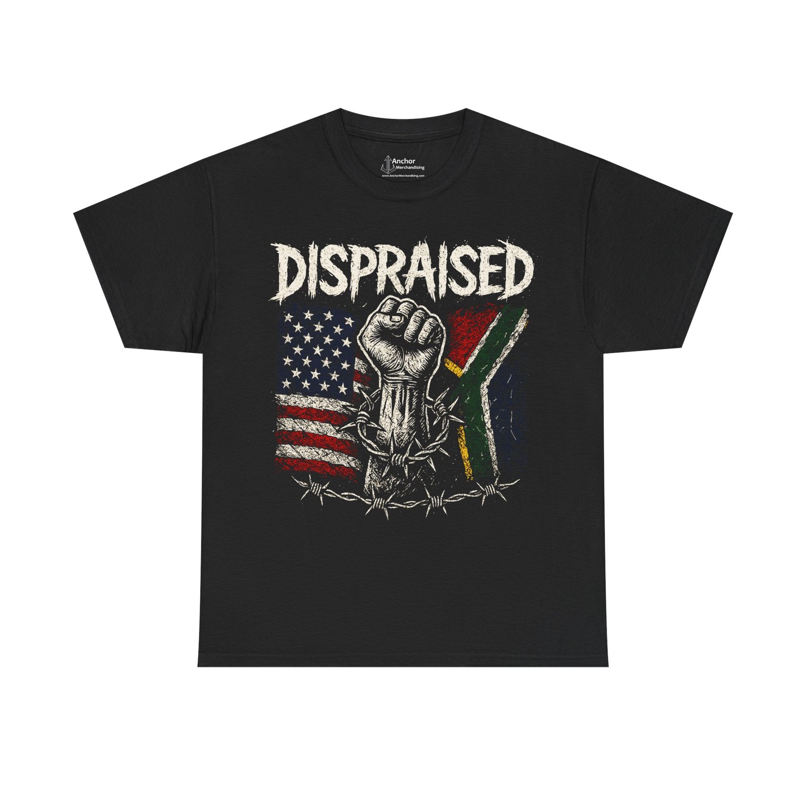 Dispraised - Flags And Barbwire Short Sleeve T-shirt