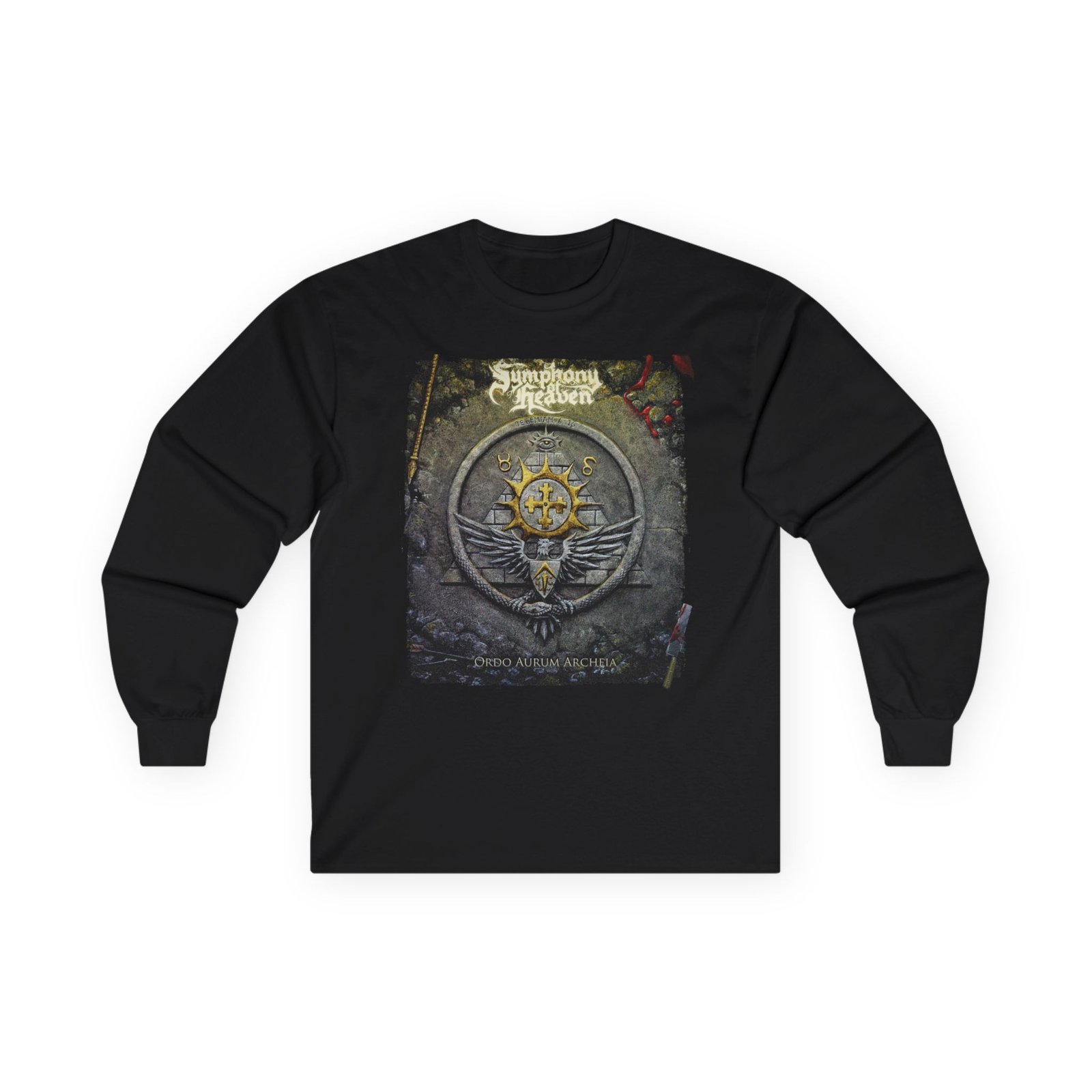 Symphony Of Heaven - Ordo Aurum Archeia Long Sleeve Tshirt (2-Sided)