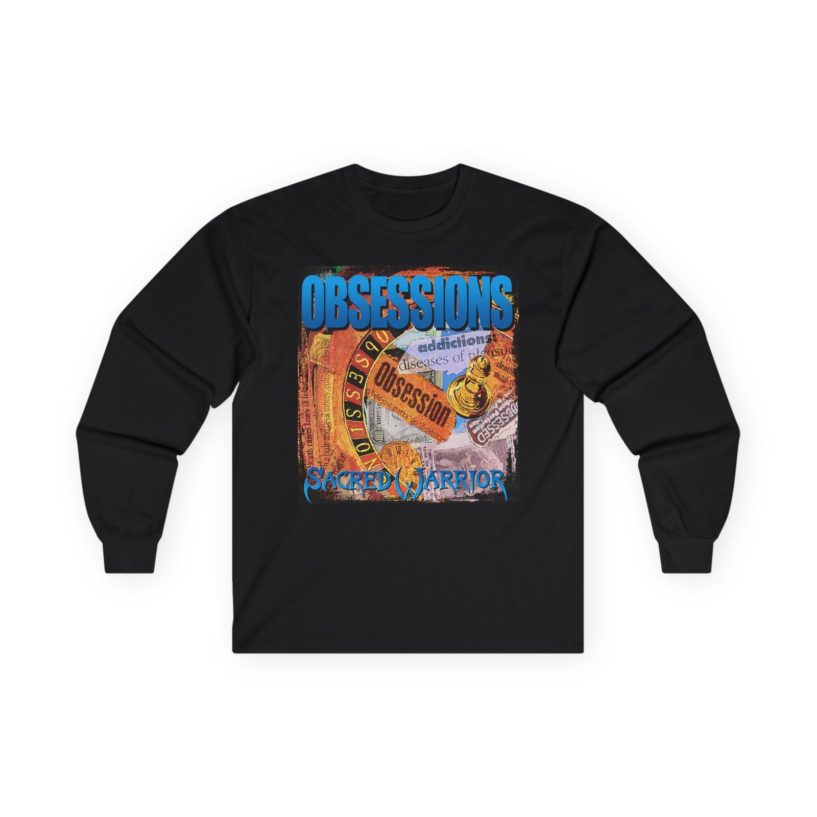 Sacred Warrior - Obsessions Long Sleeve Tshirt (2-Sided)