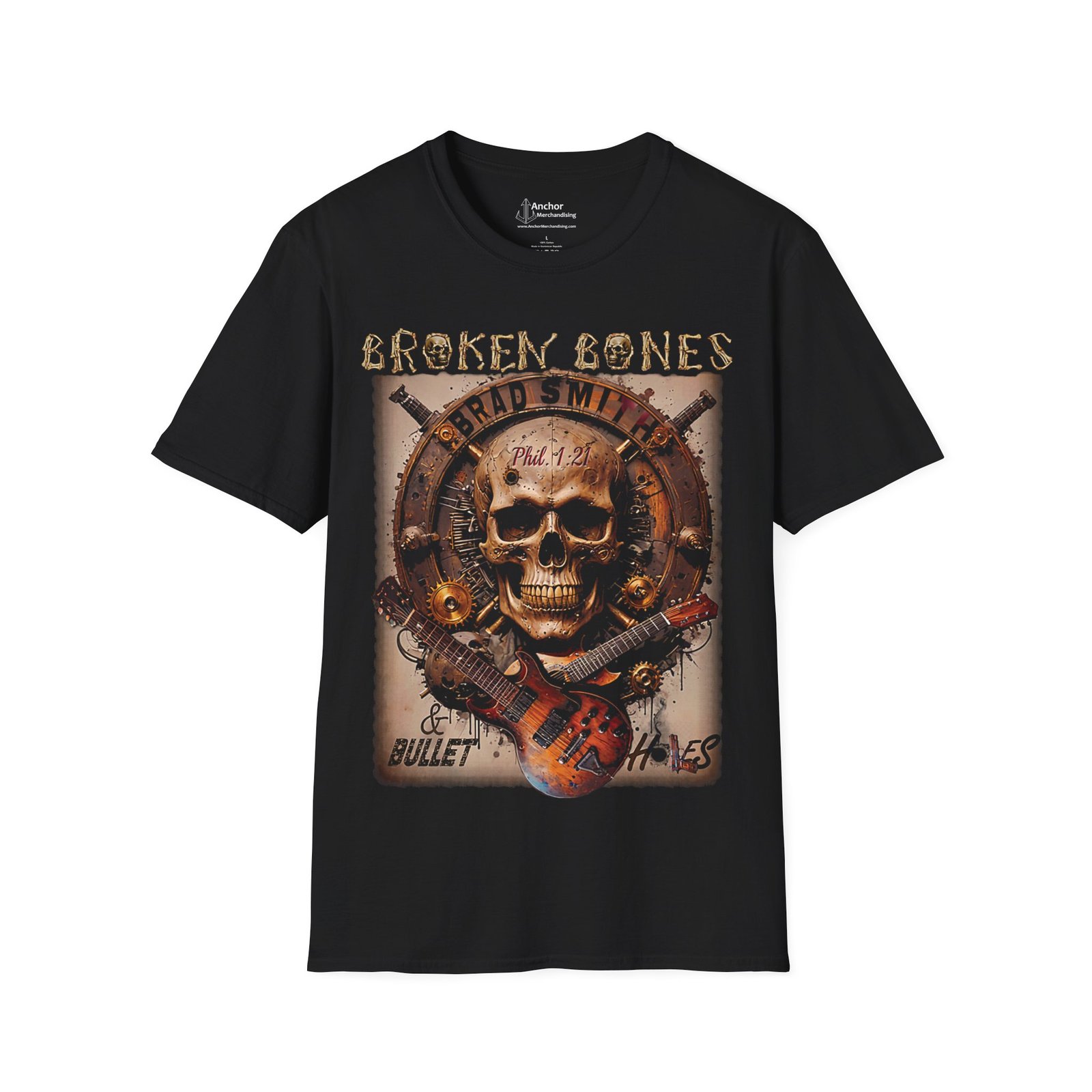 Brad Smith - Broken Bones And Bullet Holes Short Sleeve T-shirt