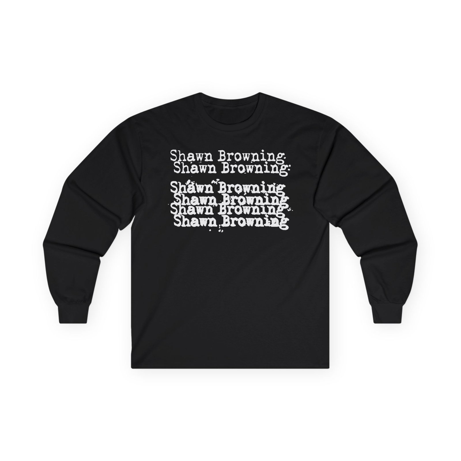 Shawn Browning Cheap Logo Long Sleeve Tshirt