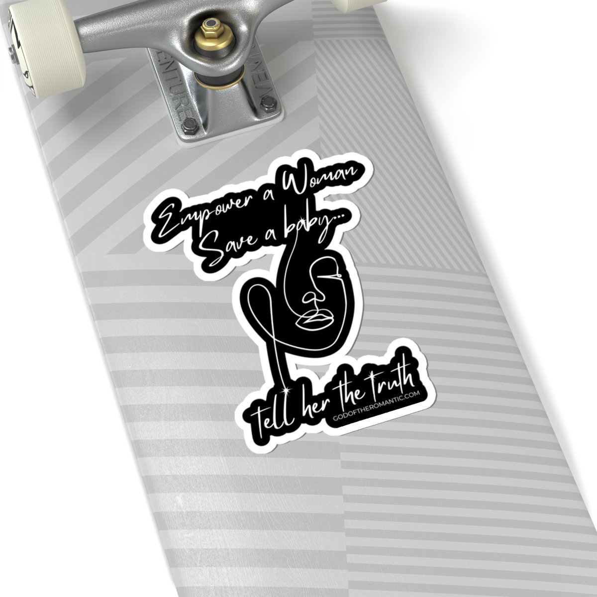 God Of The Romantic - Empower Die Cut Stickers