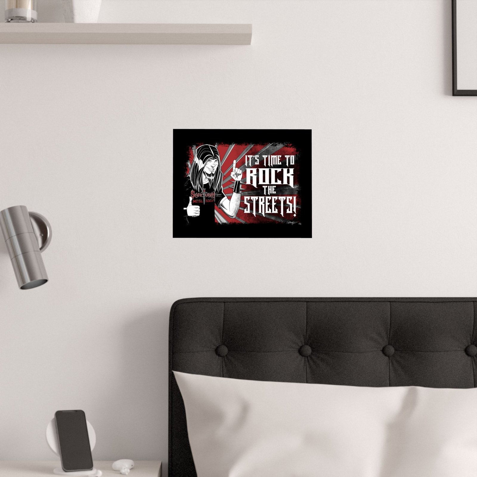 Sanctuary International - It's Time To Rock Poster Prints (210gsm) - Image 7
