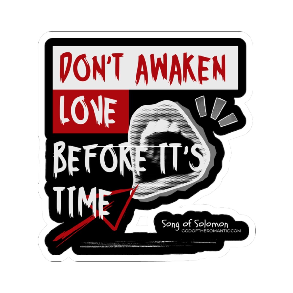 God Of The Romantic - Awaken (Punk Version) Die Cut Stickers - Image 4