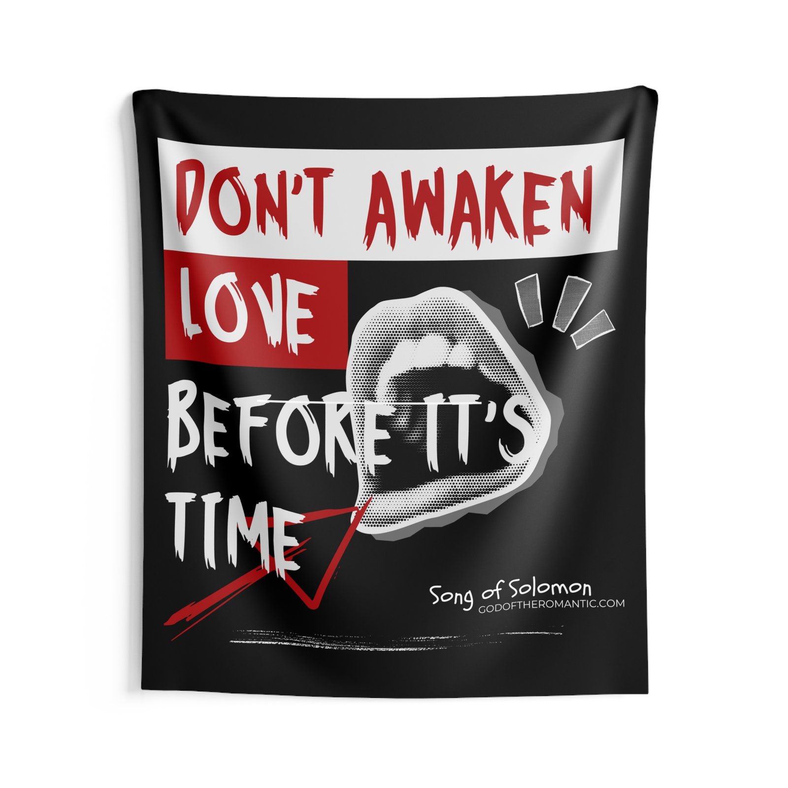 God Of The Romantic - Awaken (Punk Version) Indoor Wall Tapestries