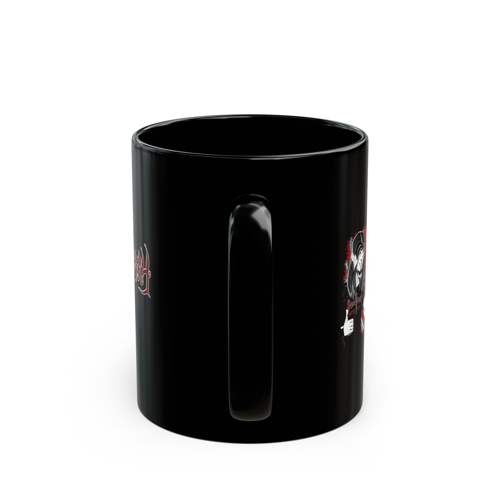 Sanctuary International - It's Time To Rock 11oz Black Mugs - Image 4