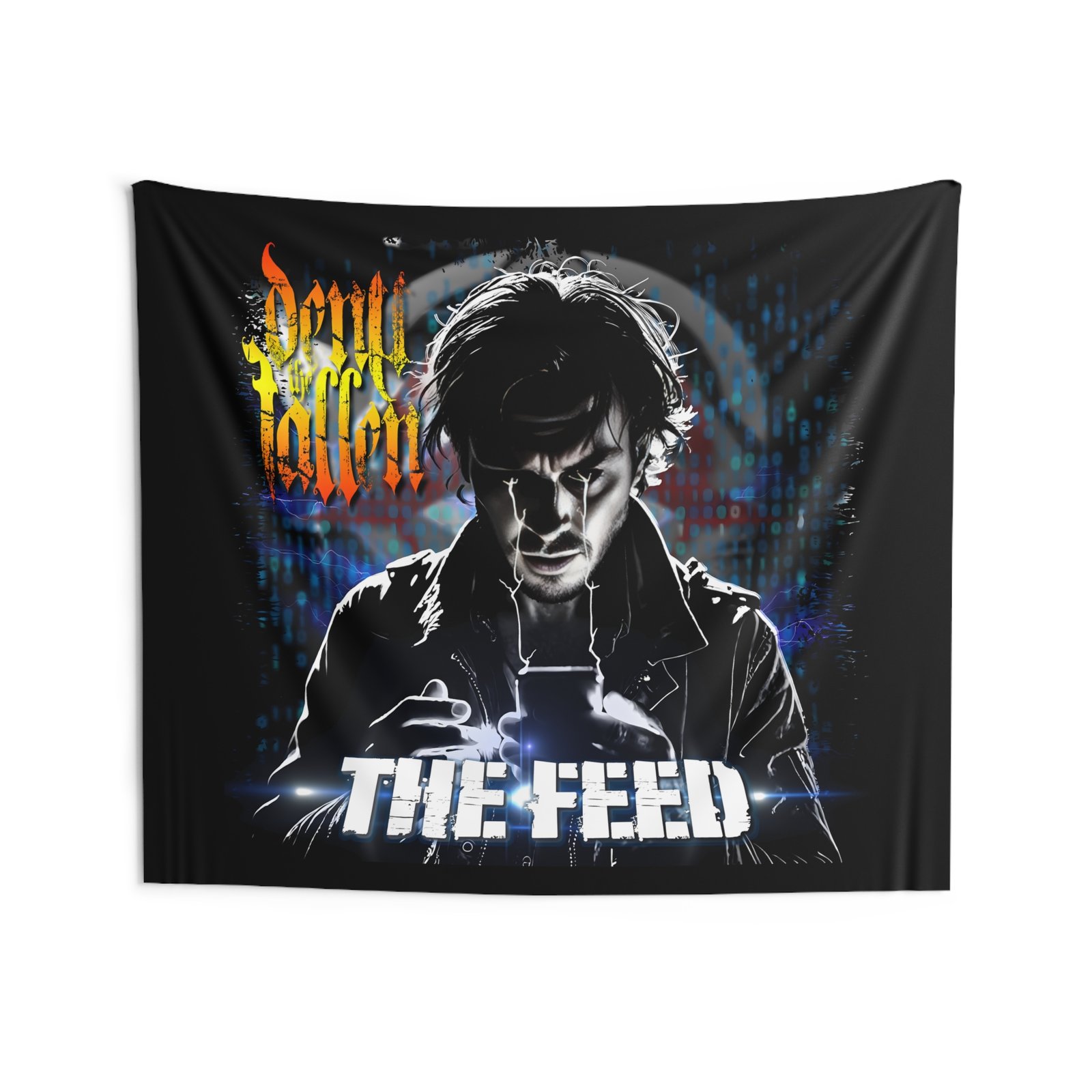 Deny The Fallen - The Feed Indoor Wall Tapestries