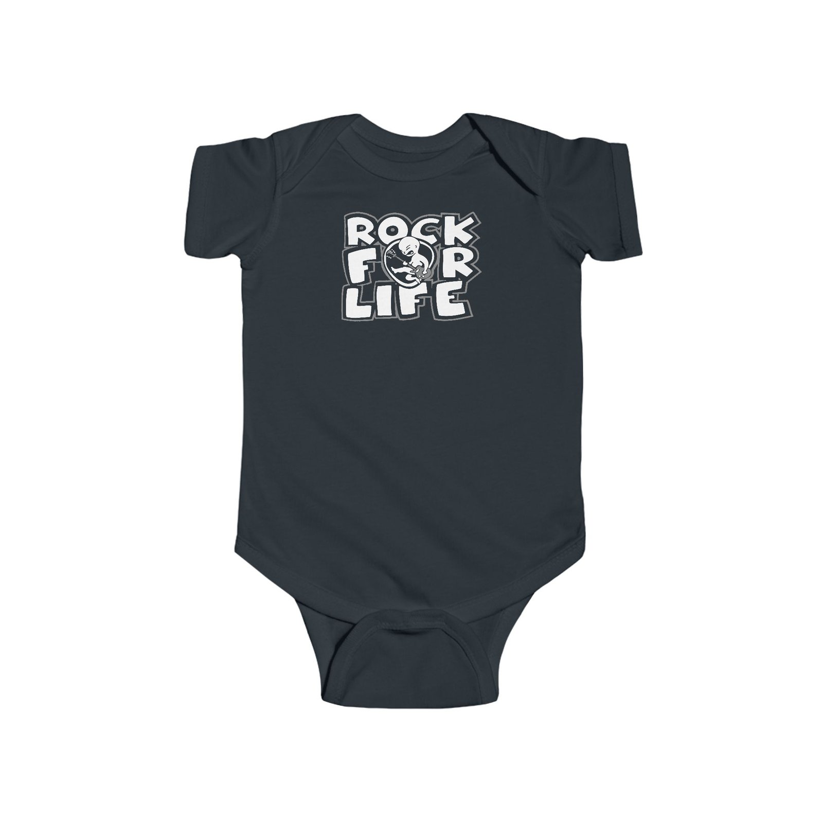Rock For Life Logo Infant Fine Jersey Bodysuit