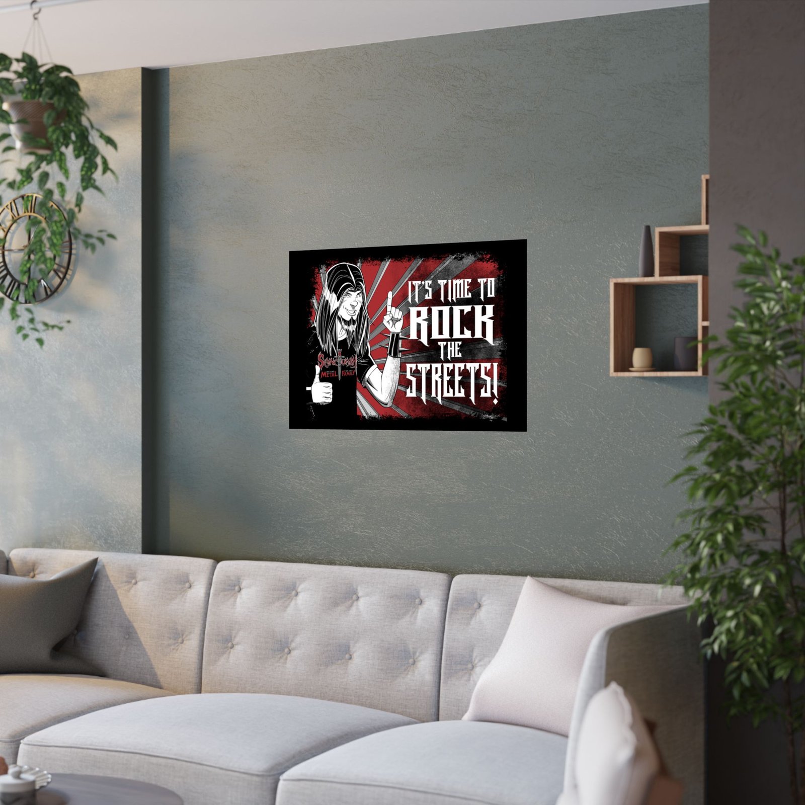 Sanctuary International - It's Time To Rock Poster Prints (210gsm) - Image 20