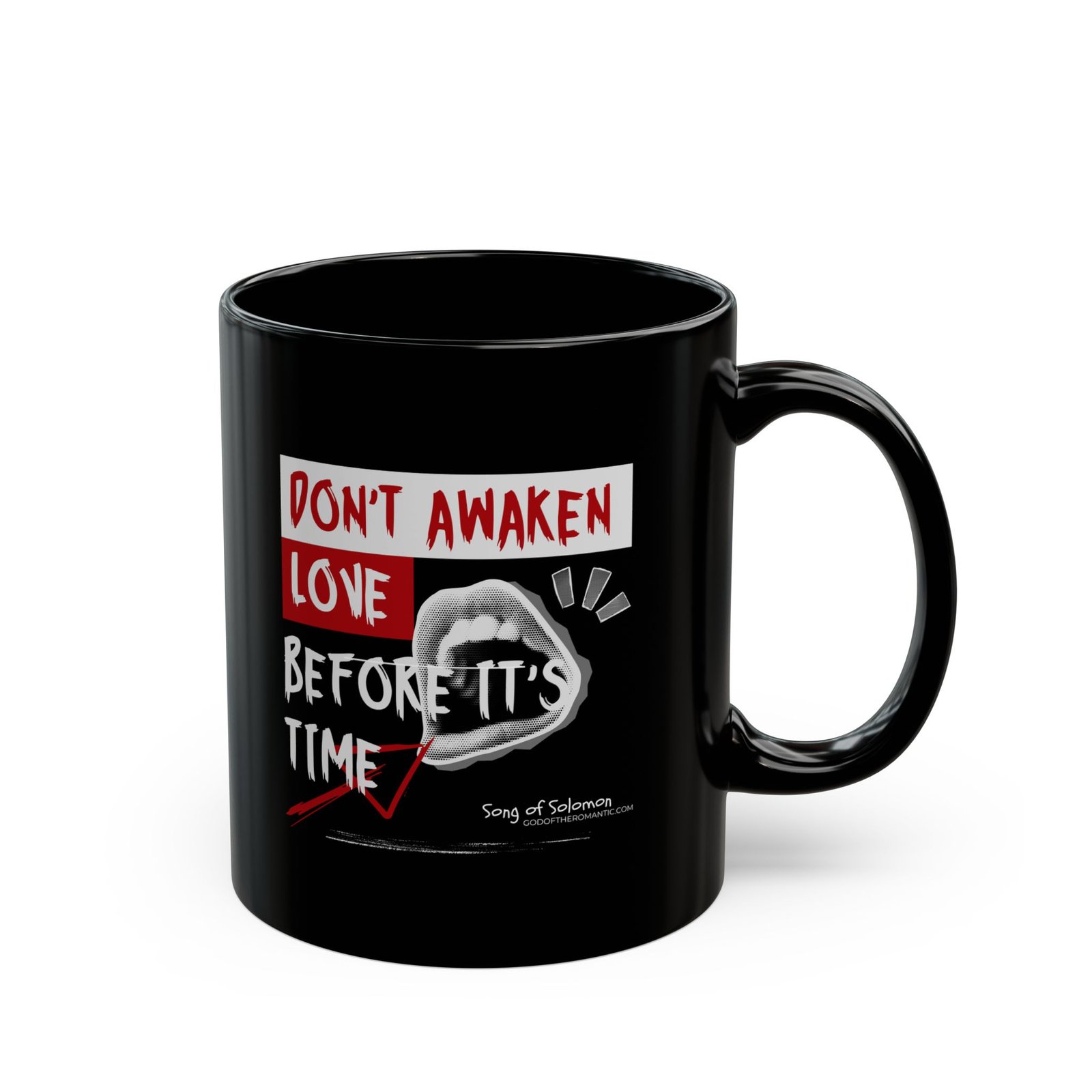 God Of The Romantic - Awaken (Punk Version) 11oz Black Mugs - Image 3