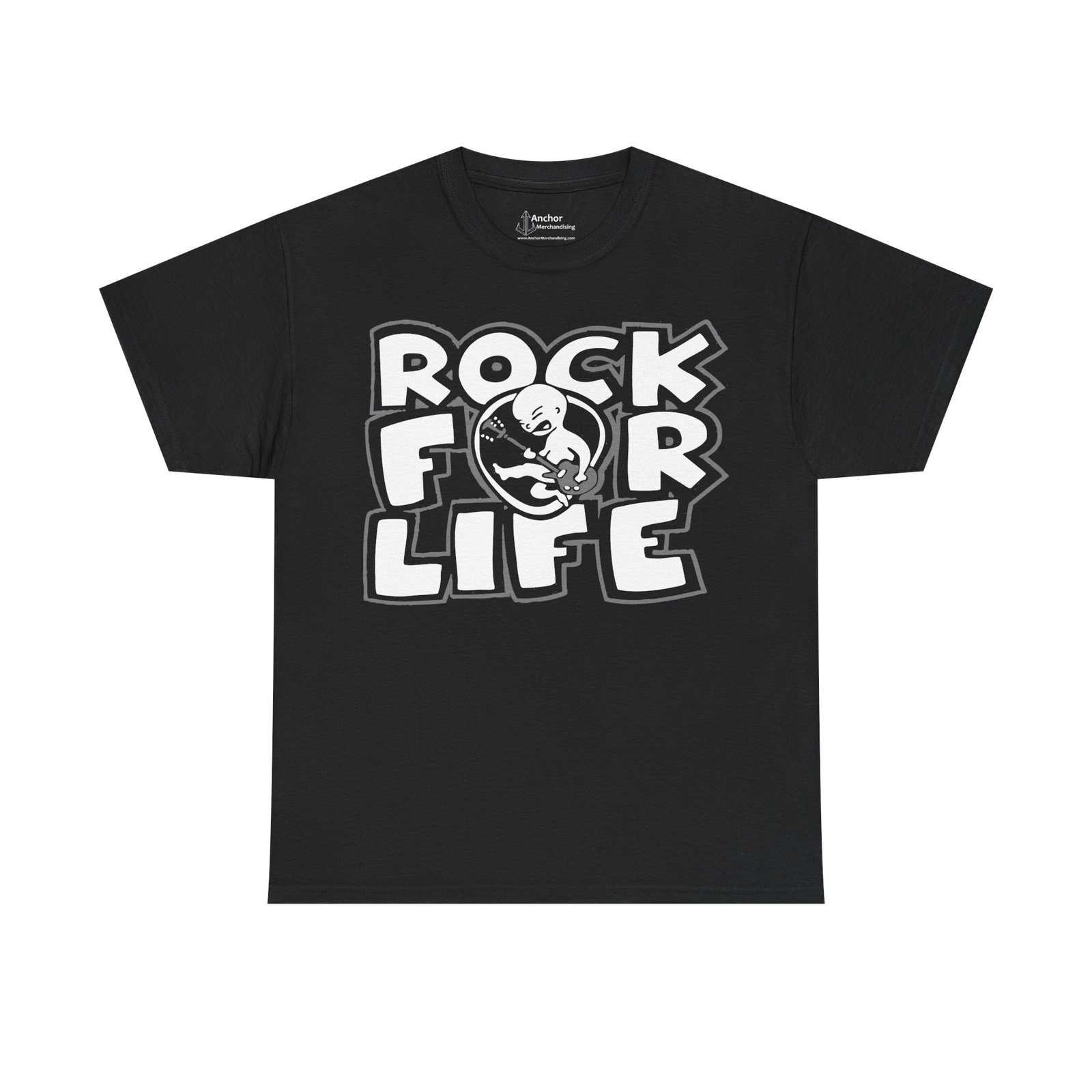 Rock For Life Logo Short Sleeve T-shirt