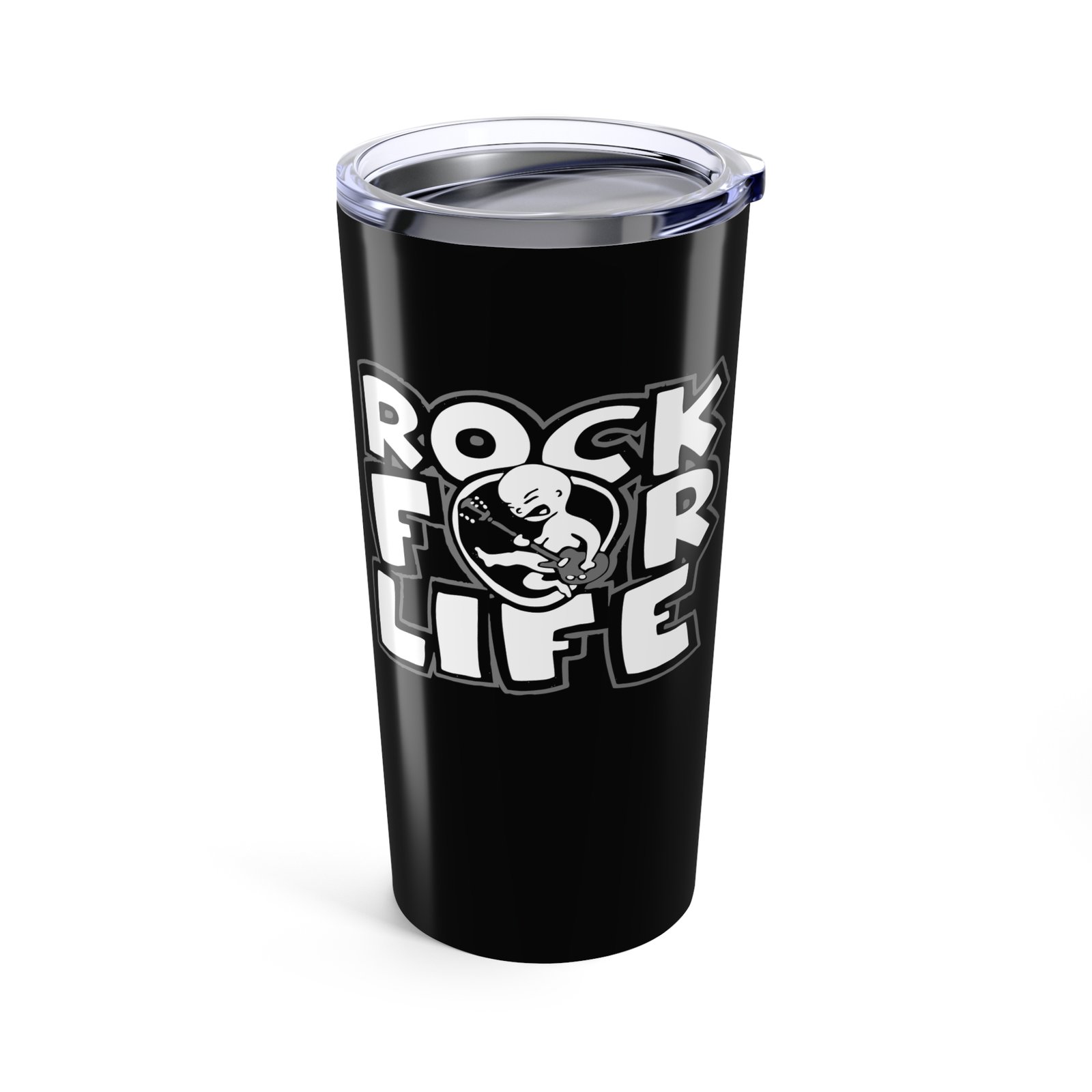 Rock For Life Logo 20oz Stainless Steel Tumbler