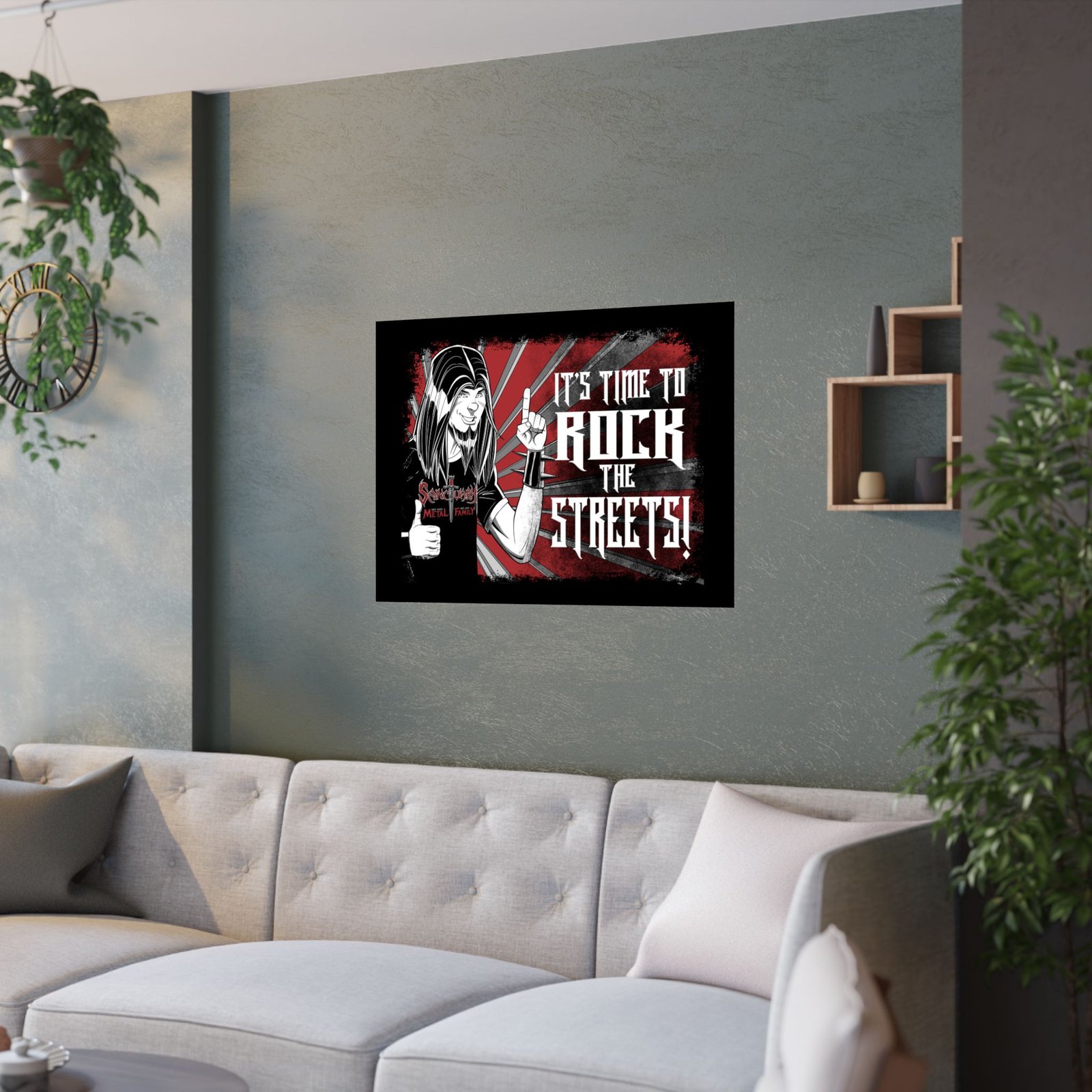 Sanctuary International - It's Time To Rock Poster Prints (210gsm) - Image 28