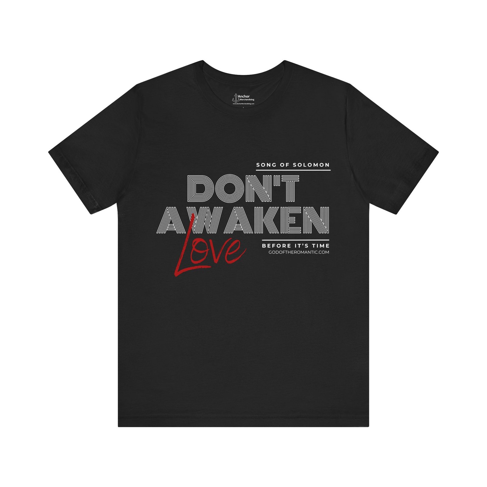God Of The Romantic - Awaken (Pinstripes Version) Short Sleeve T-shirt