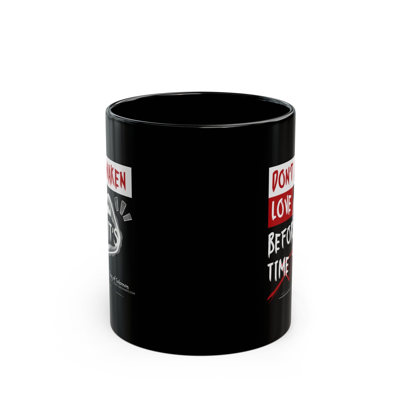 God Of The Romantic - Awaken (Punk Version) 11oz Black Mugs - Image 2