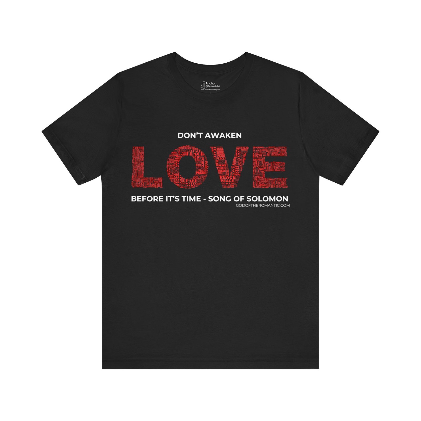 God Of The Romantic - Love In Peace Short Sleeve T-shirt