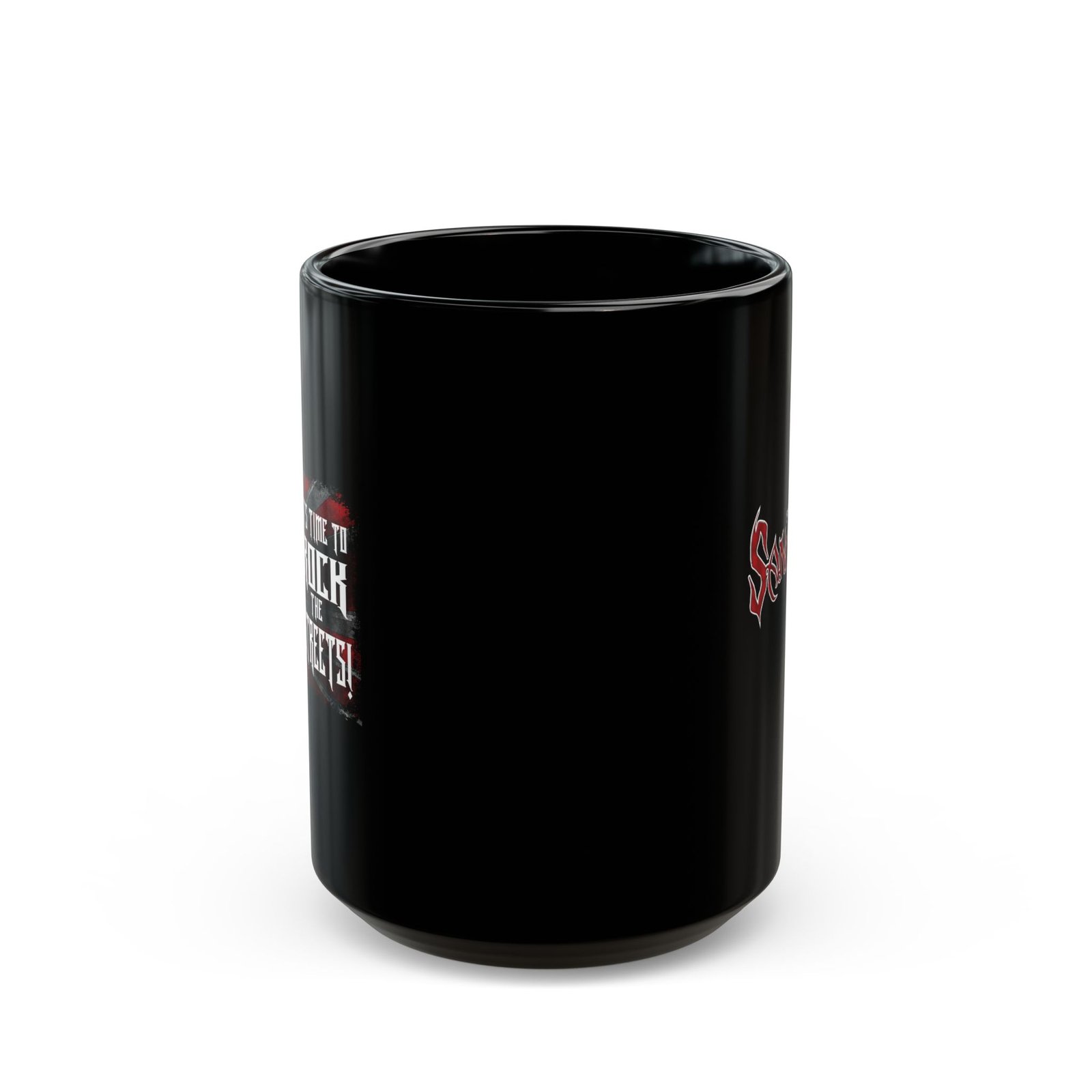 Sanctuary International - It's Time To Rock 11oz Black Mugs - Image 5