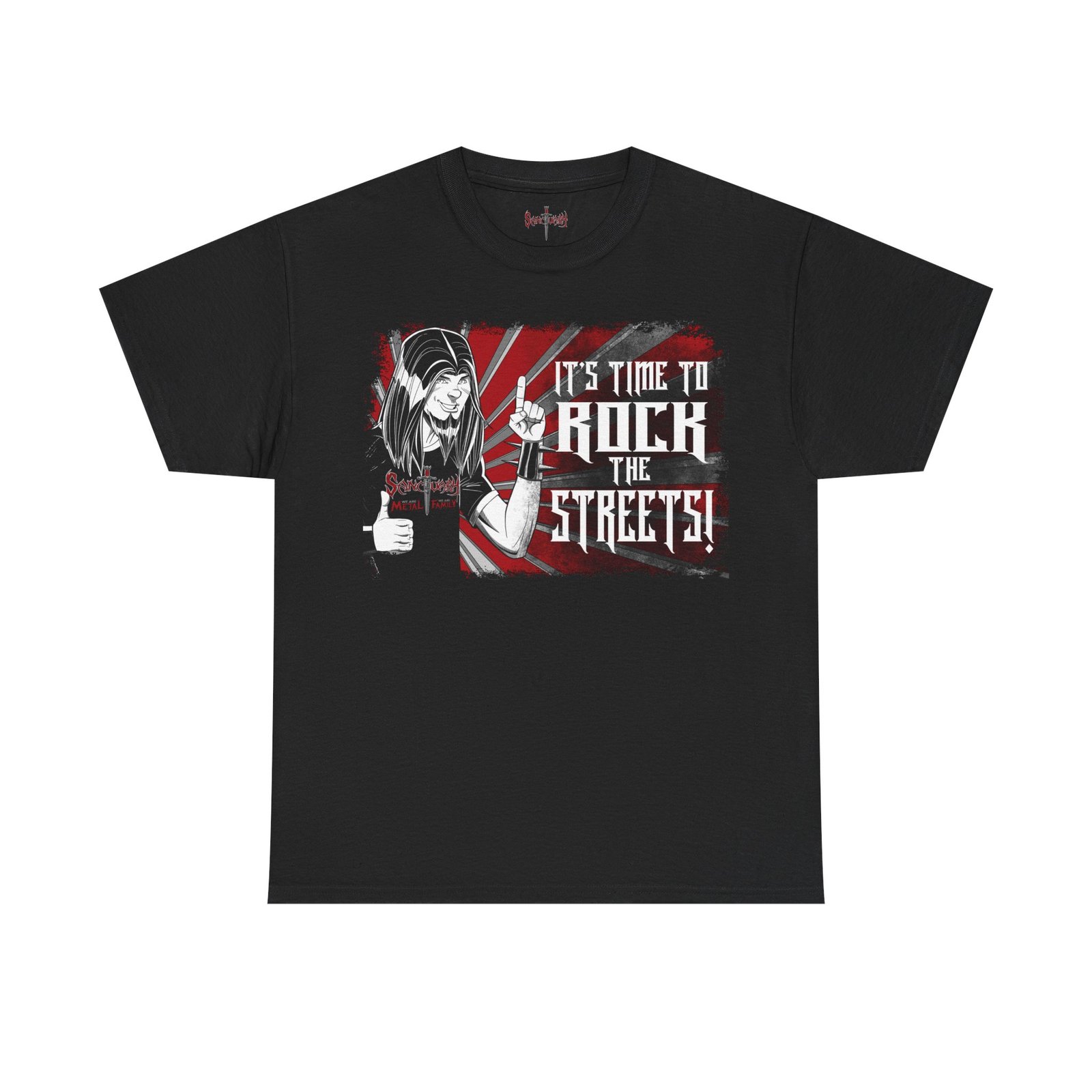 Sanctuary International - It's Time To Rock Short Sleeve T-shirt