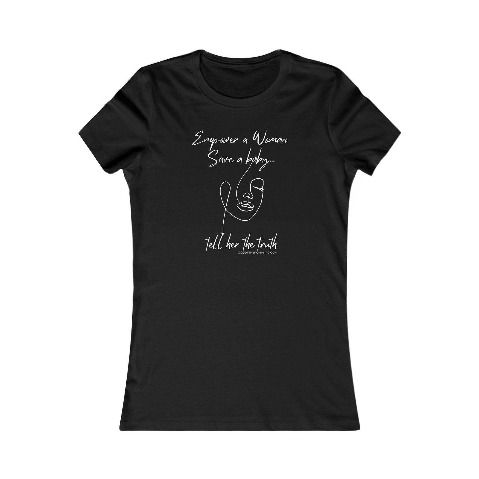 God Of The Romantic - Empower Women's Short Sleeve Tshirt