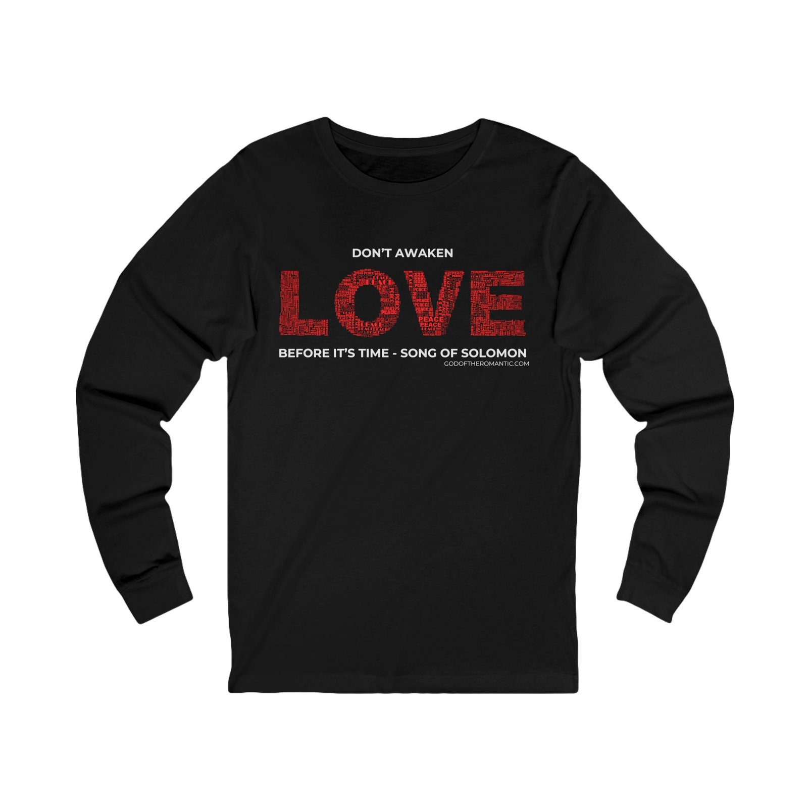 God Of The Romantic - Love In Peace Long Sleeve Tshirt