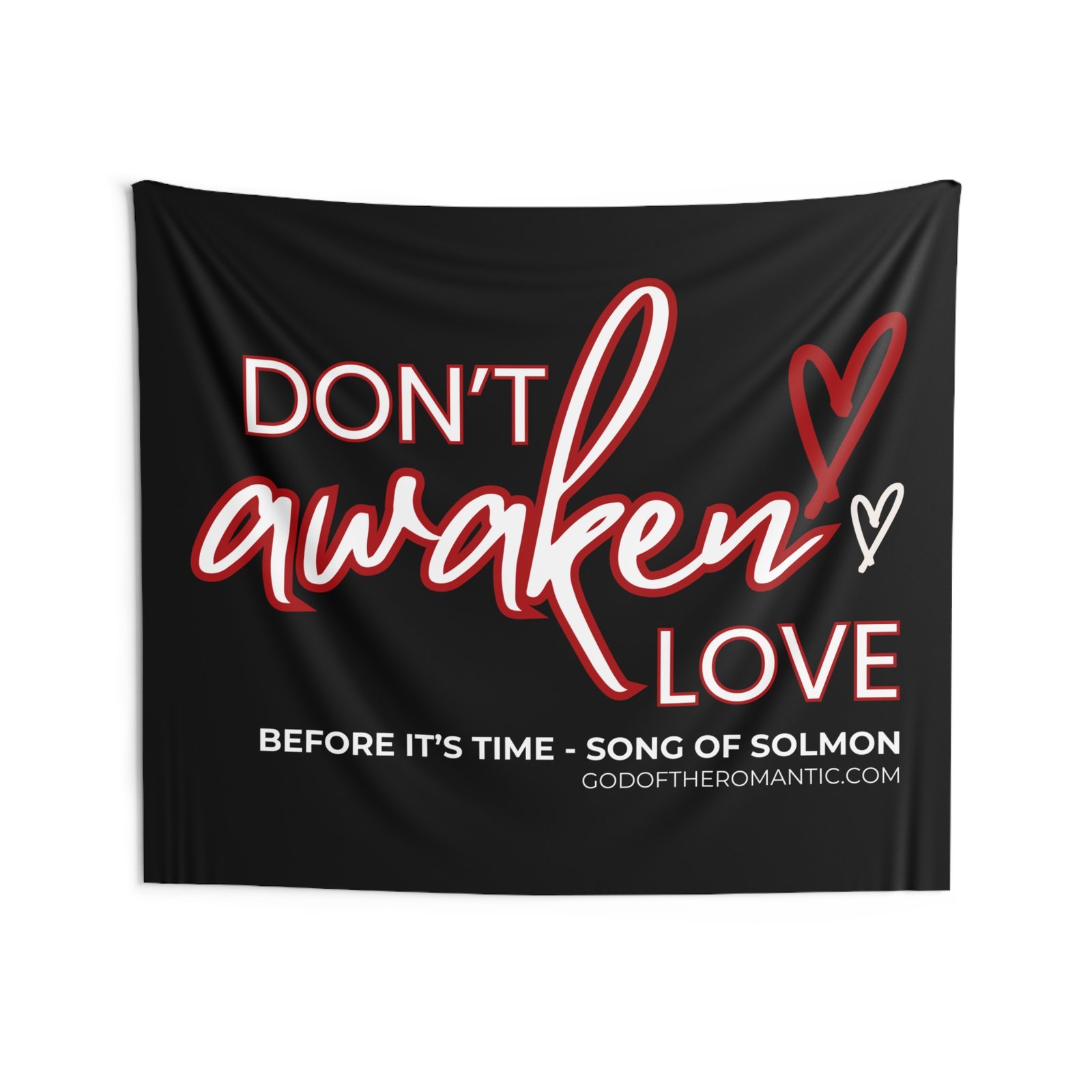 God Of The Romantic - Awaken Hearts Indoor Wall Tapestries