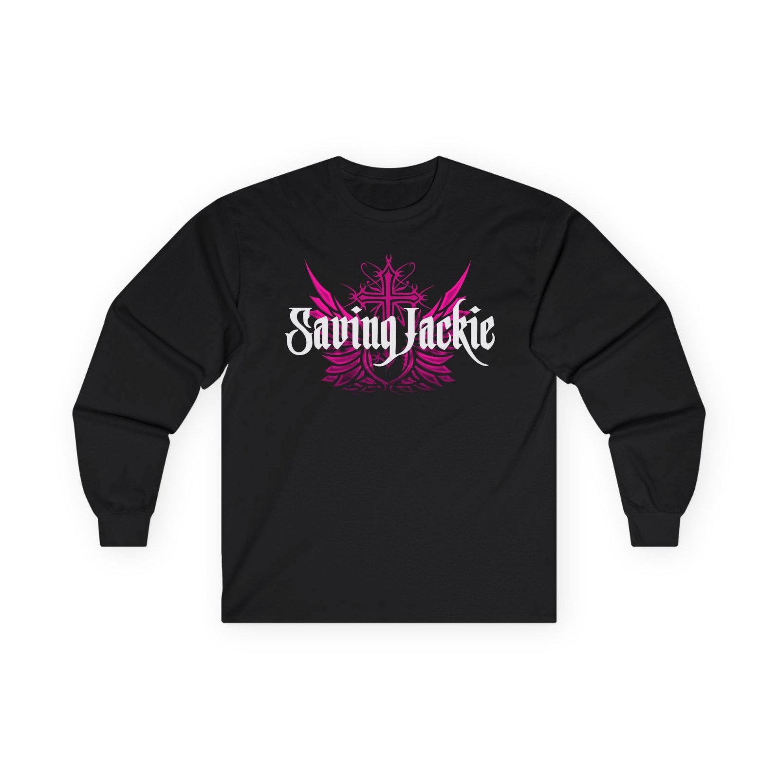 Saving Jackie Wings Logo Long Sleeve Tshirt