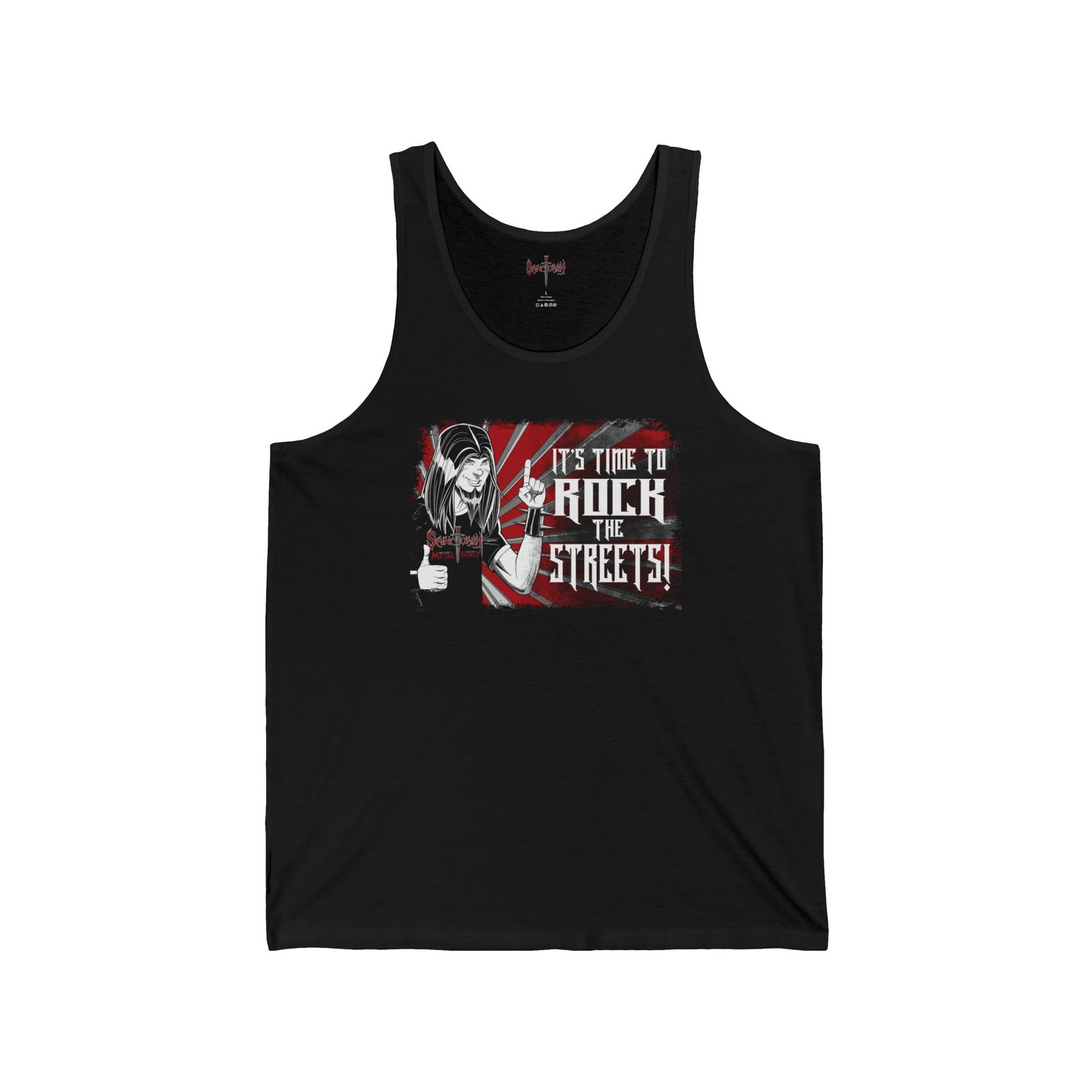 Sanctuary International - It's Time To Rock Unisex Jersey Tank Top