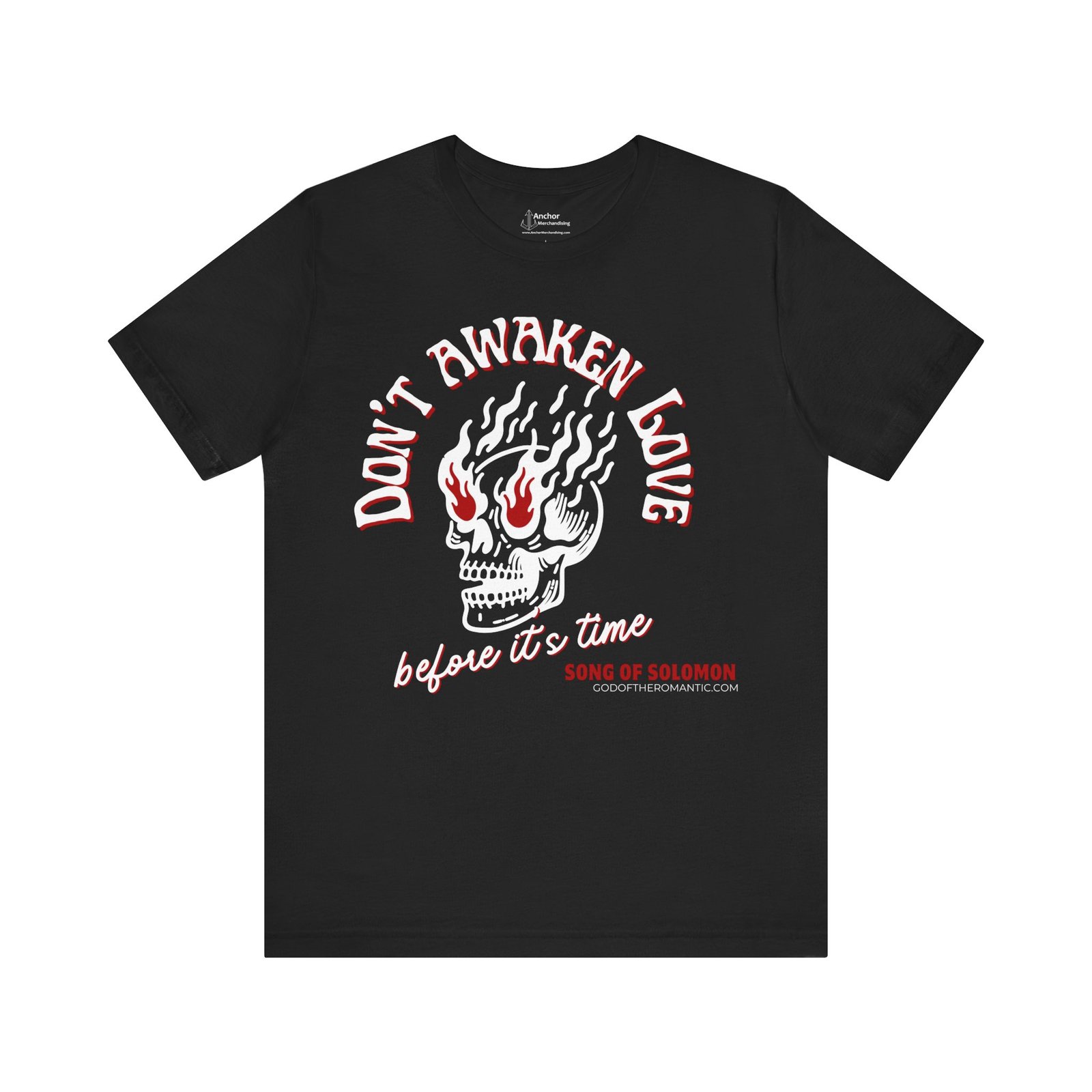 God Of The Romantic - Awaken Skull Short Sleeve T-shirt