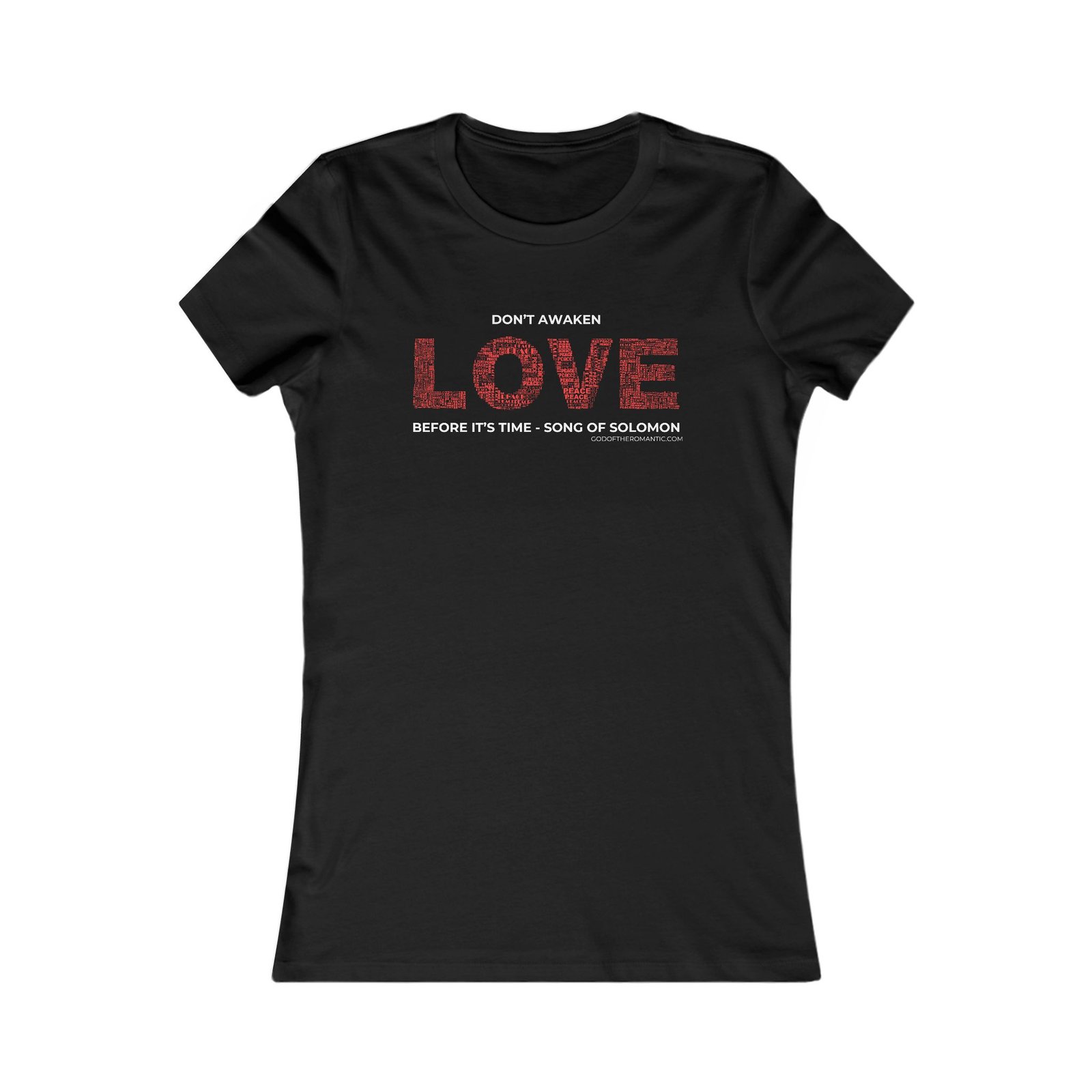 God Of The Romantic - Love In Peace Women's Short Sleeve Tshirt