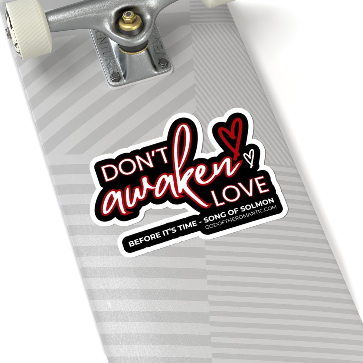 God Of The Romantic - Awaken Hearts Die Cut Stickers