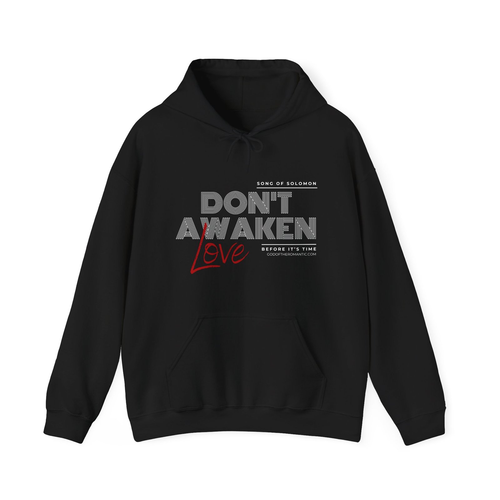 God Of The Romantic - Awaken (Pinstripes Version) Pullover Hooded Sweatshirt