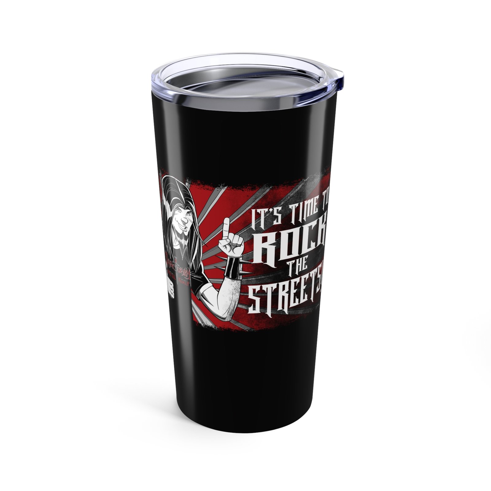 Sanctuary International - It's Time To Rock 20oz Stainless Steel Tumbler