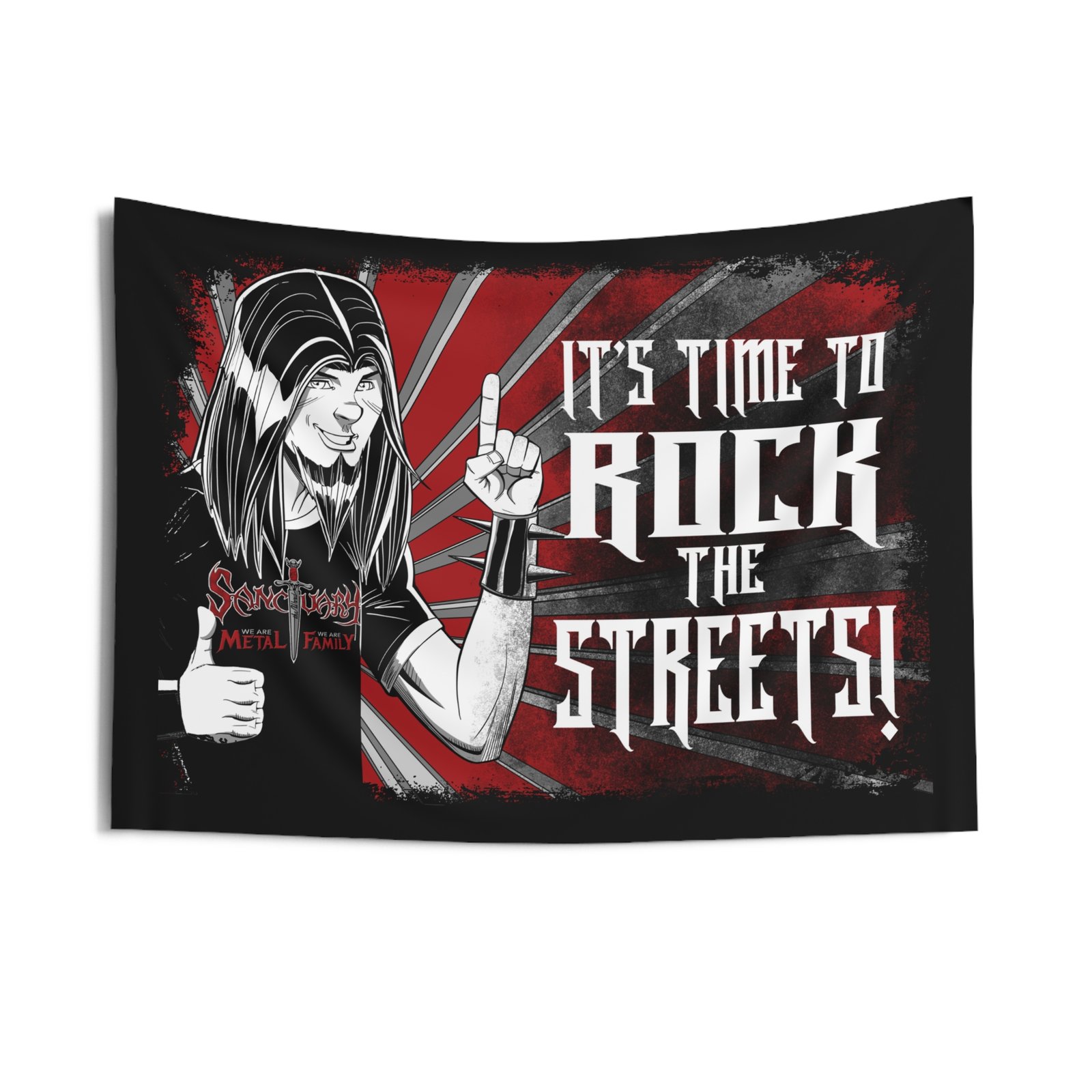 Sanctuary International - It's Time To Rock Indoor Wall Tapestries - Image 2