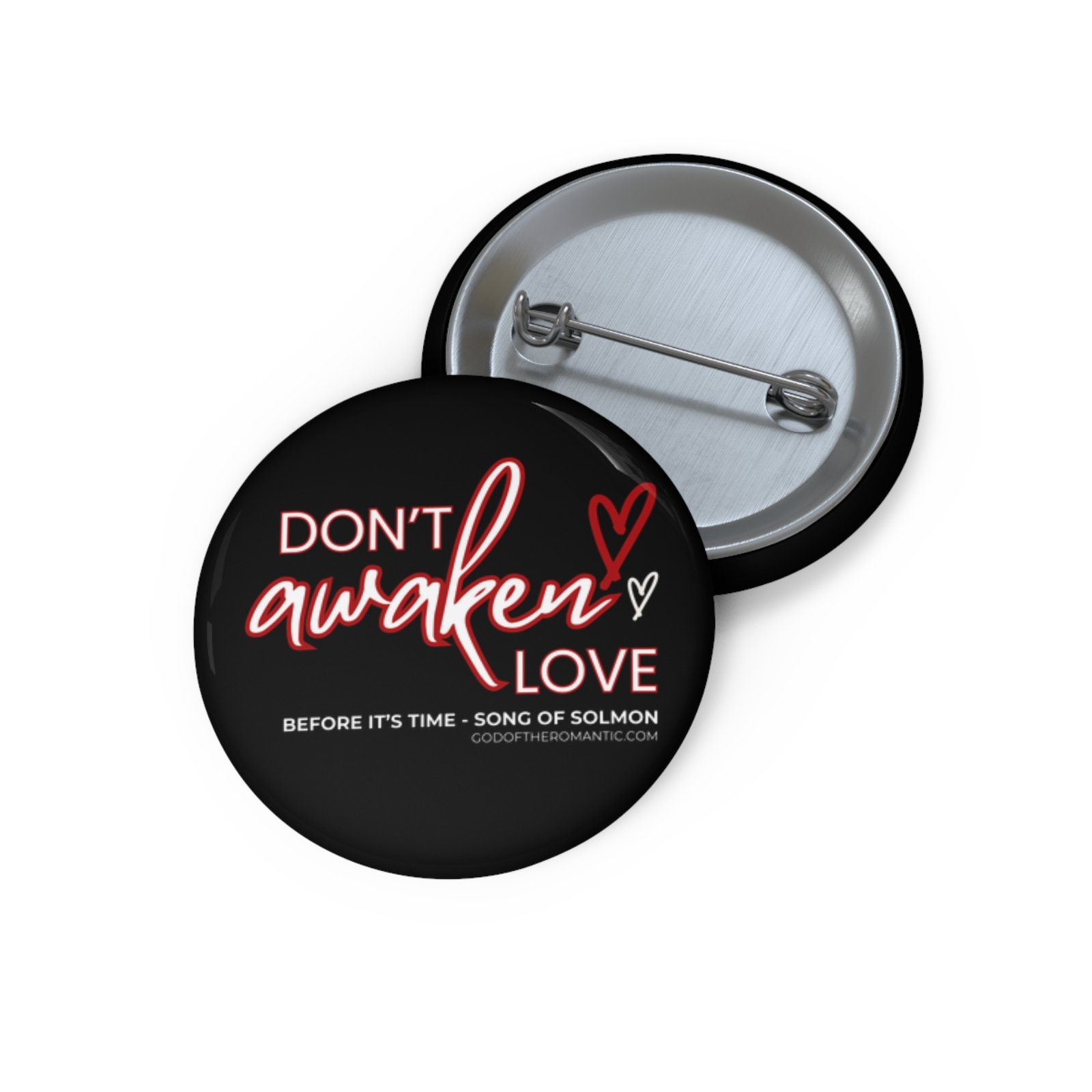 God Of The Romantic - Awaken Hearts Pin Buttons