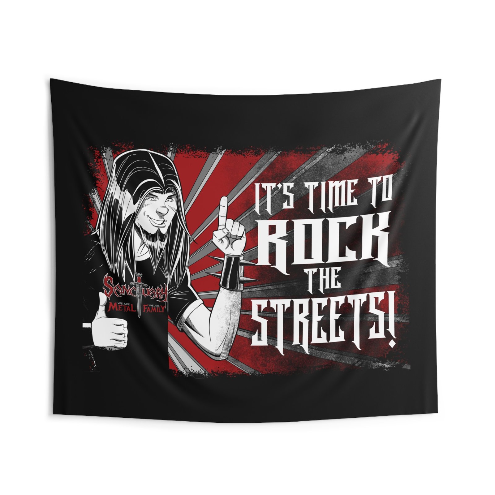 Sanctuary International - It's Time To Rock Indoor Wall Tapestries