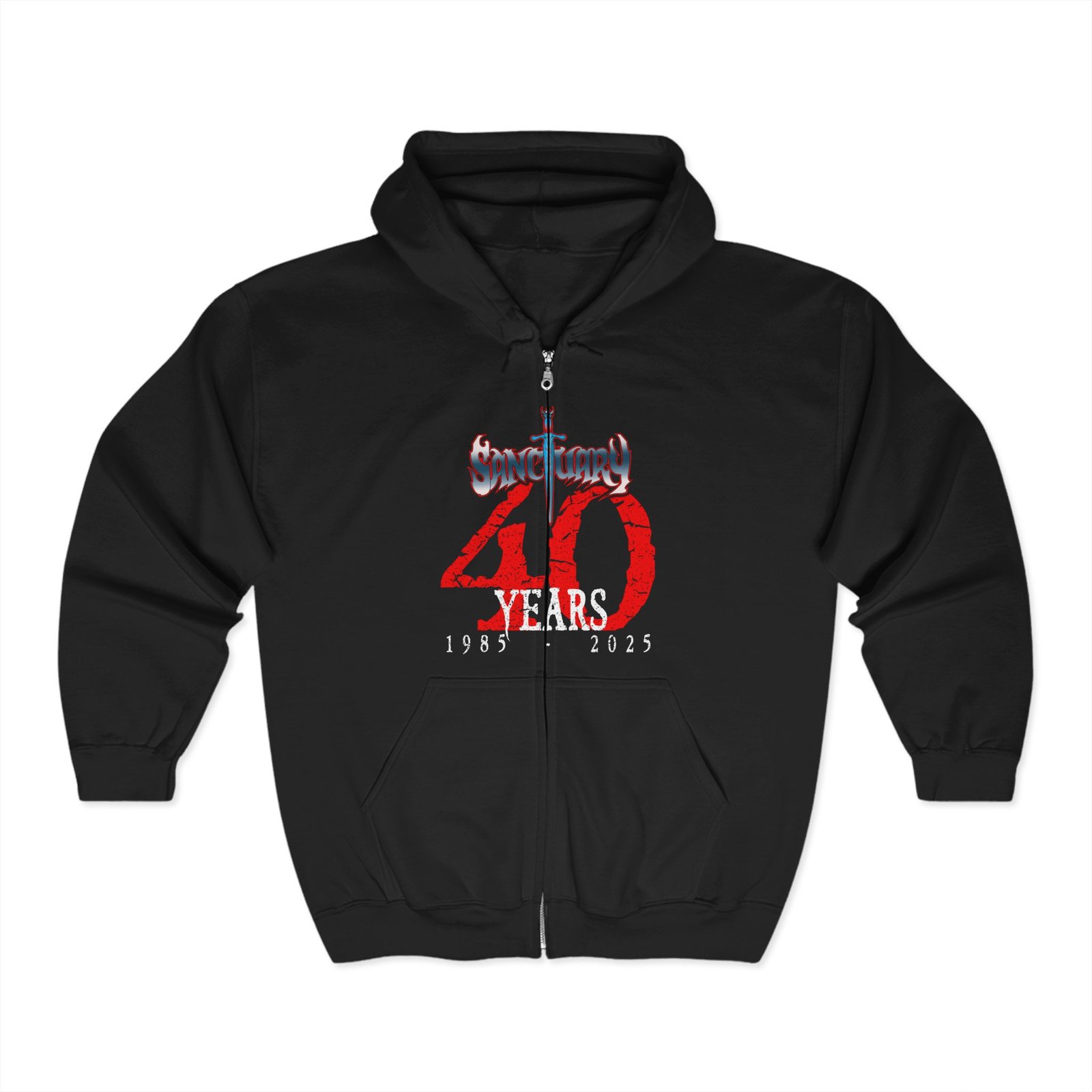 Sanctuary International - 40th Anniversary Full Zip Hooded Sweatshirt (2-Sided)