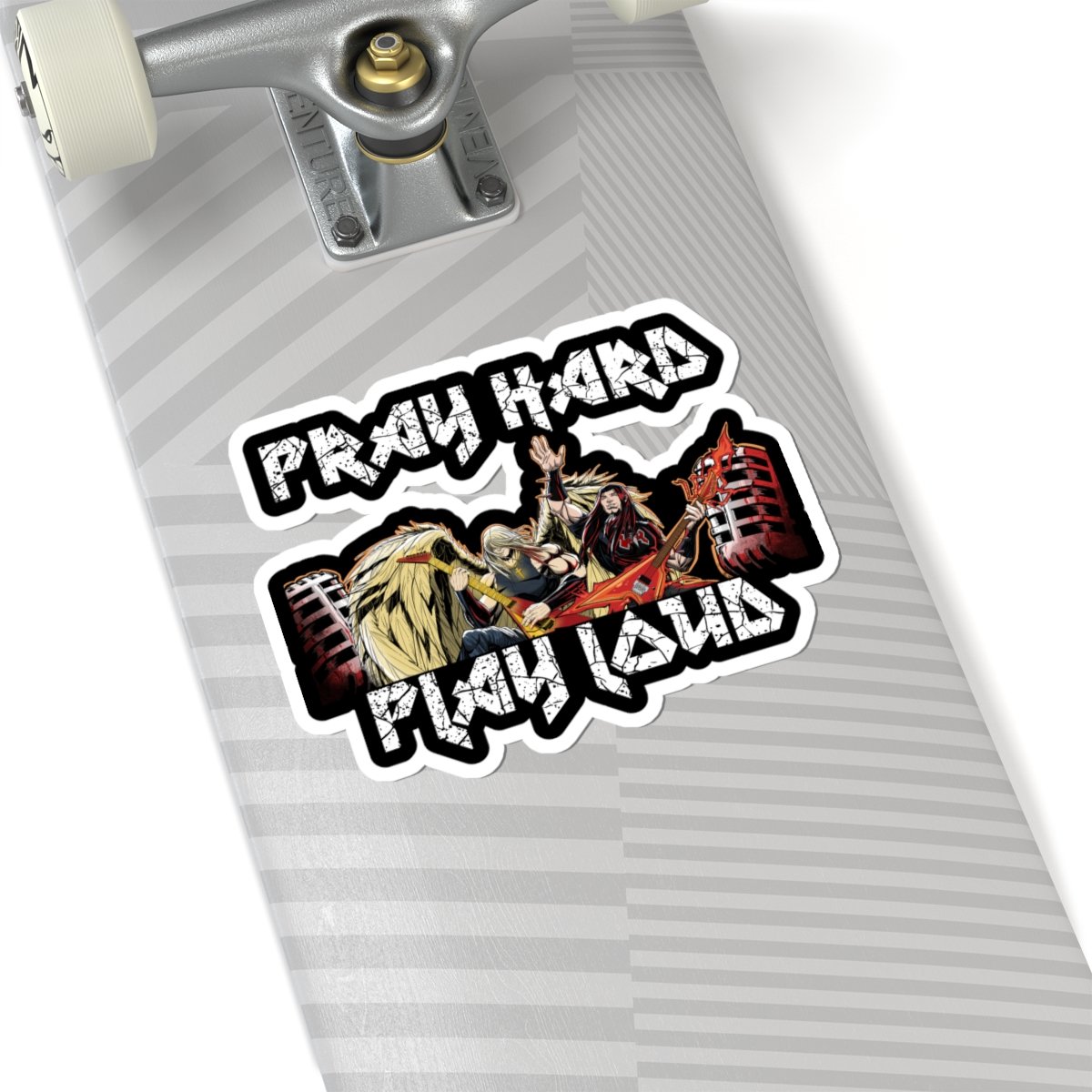 Sanctuary International - Pray Hard Pray Loud Die Cut Stickers