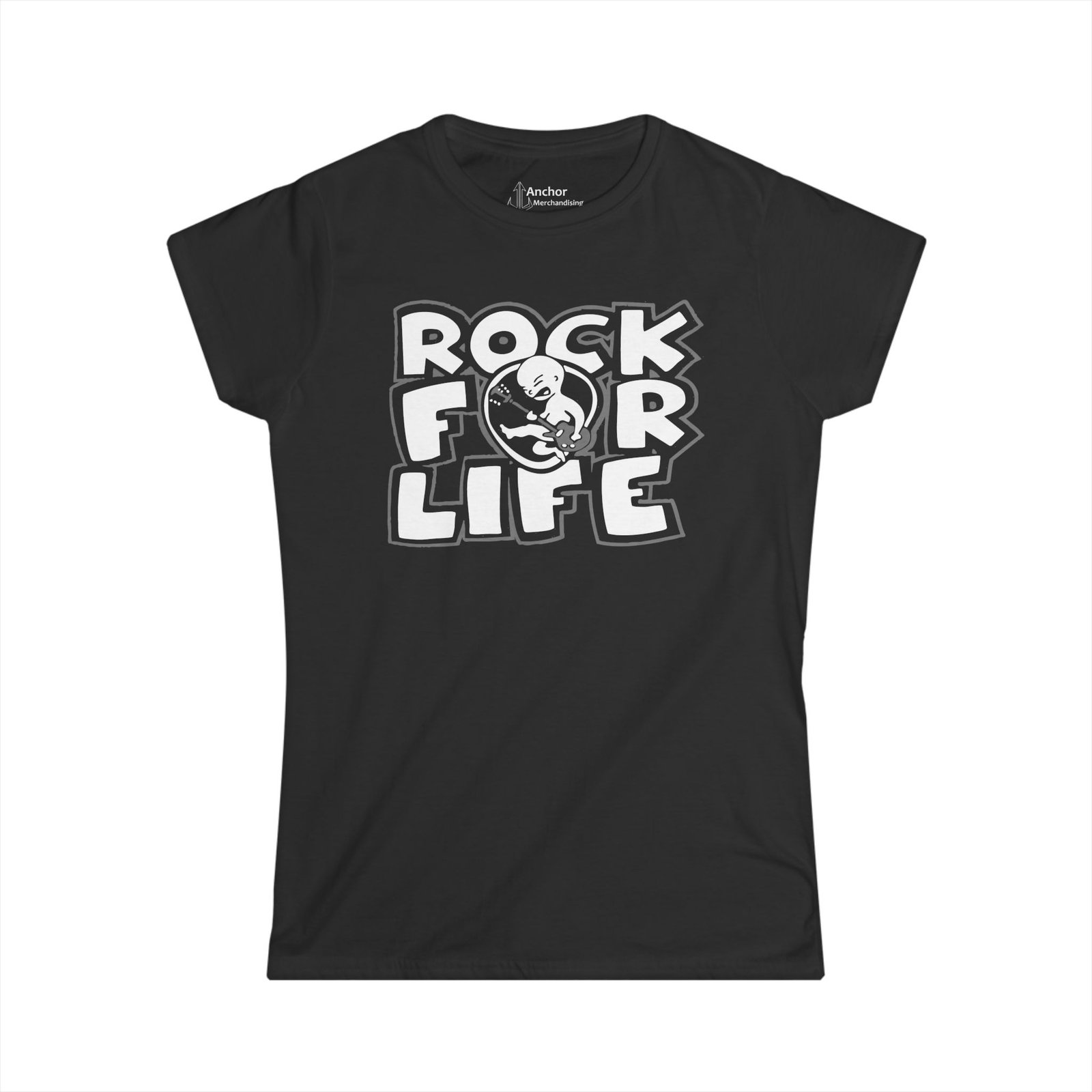 Rock For Life Logo Women's Short Sleeve Tshirt
