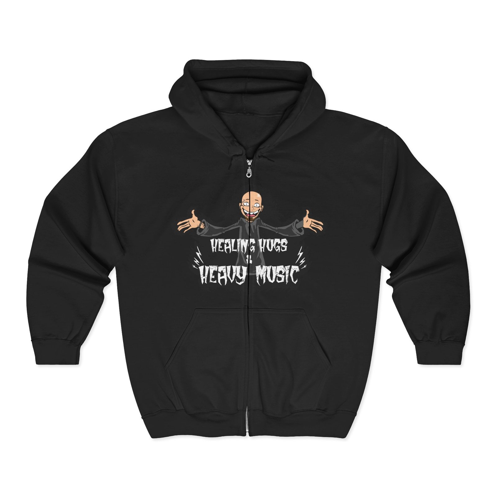 Whipkey - Healing Hugs Full Zip Hooded Sweatshirt (2-Sided)