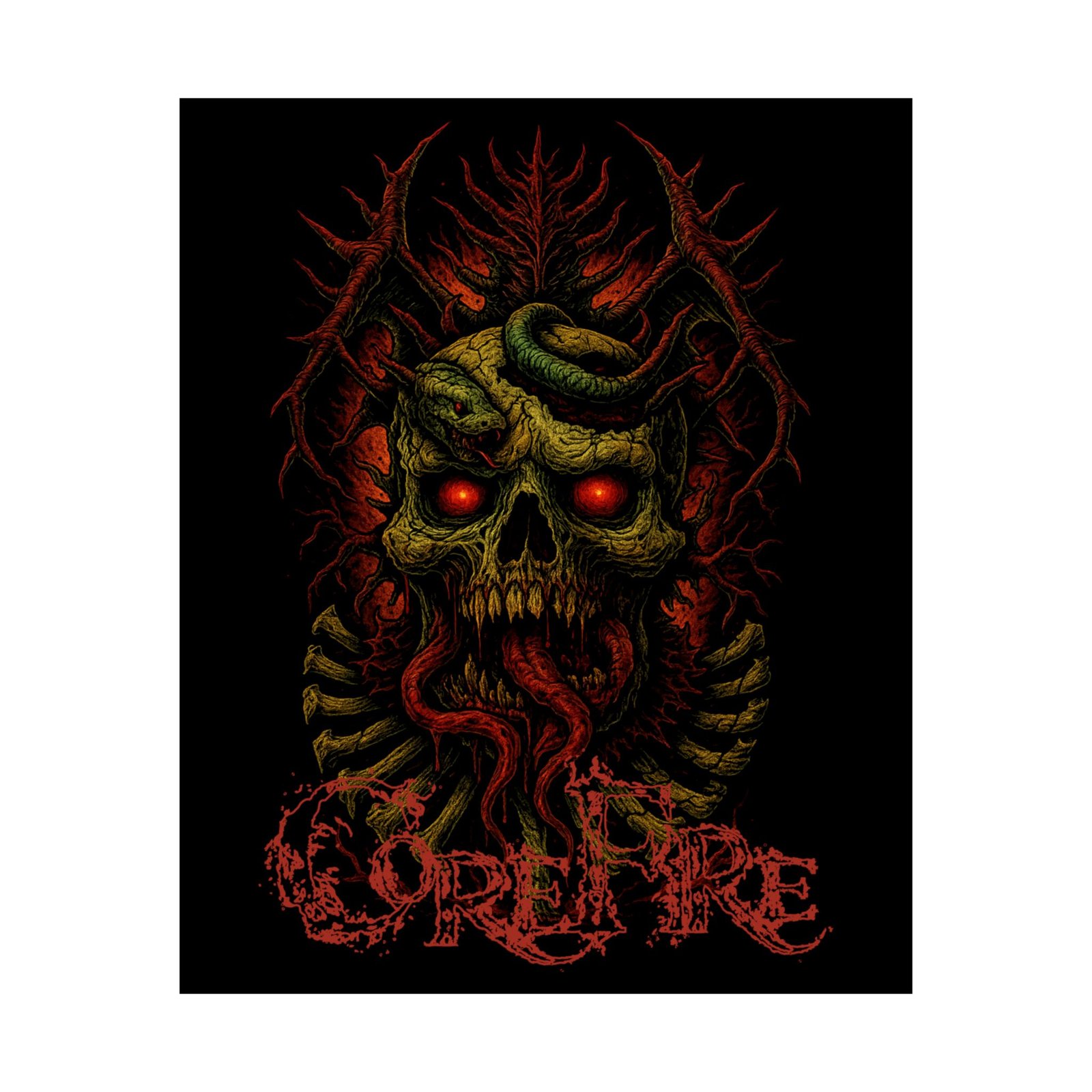 Core Fire - Unloved Poster Prints (210gsm)