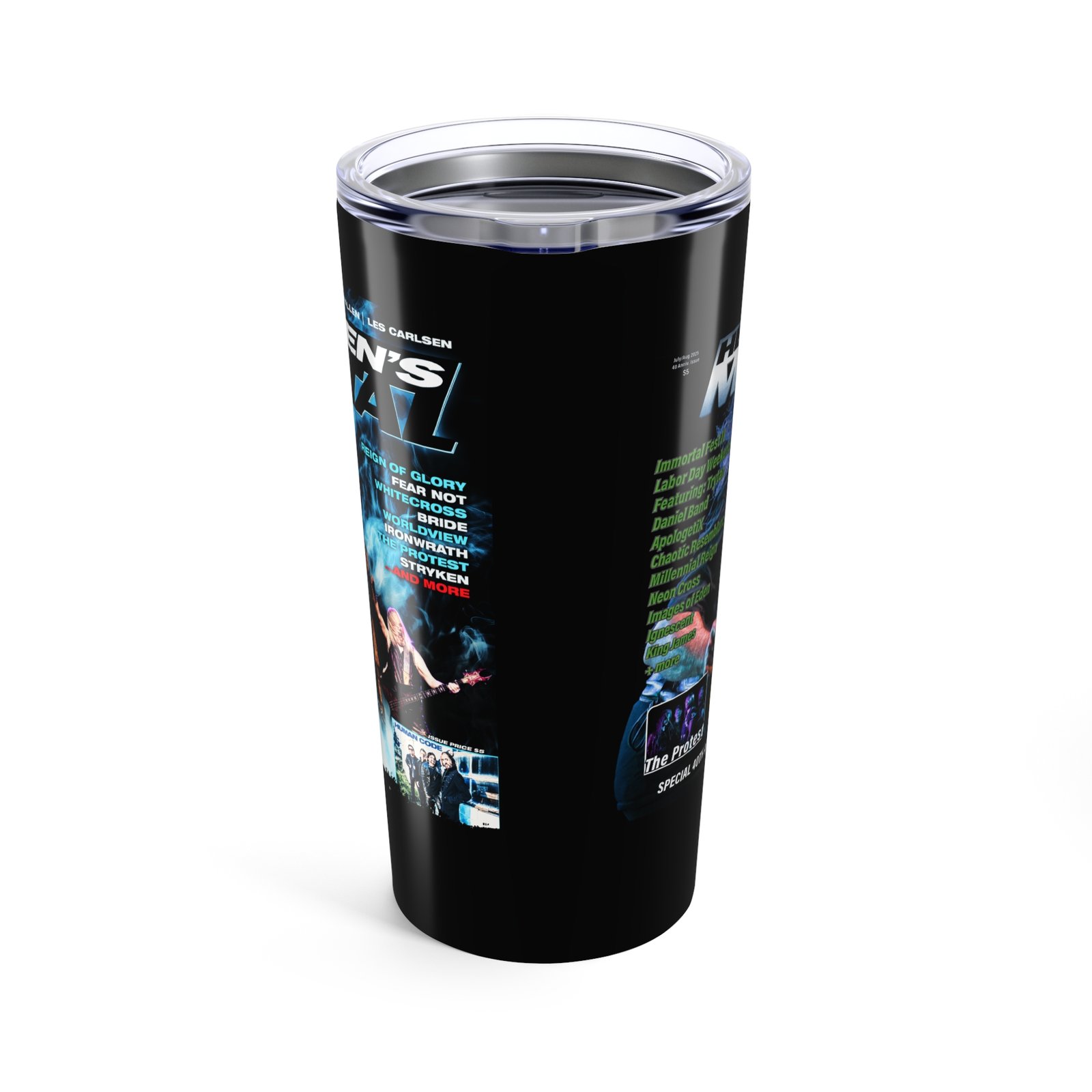 Heaven's Metal 40th Anniversary 20oz Stainless Steel Tumbler - Image 2