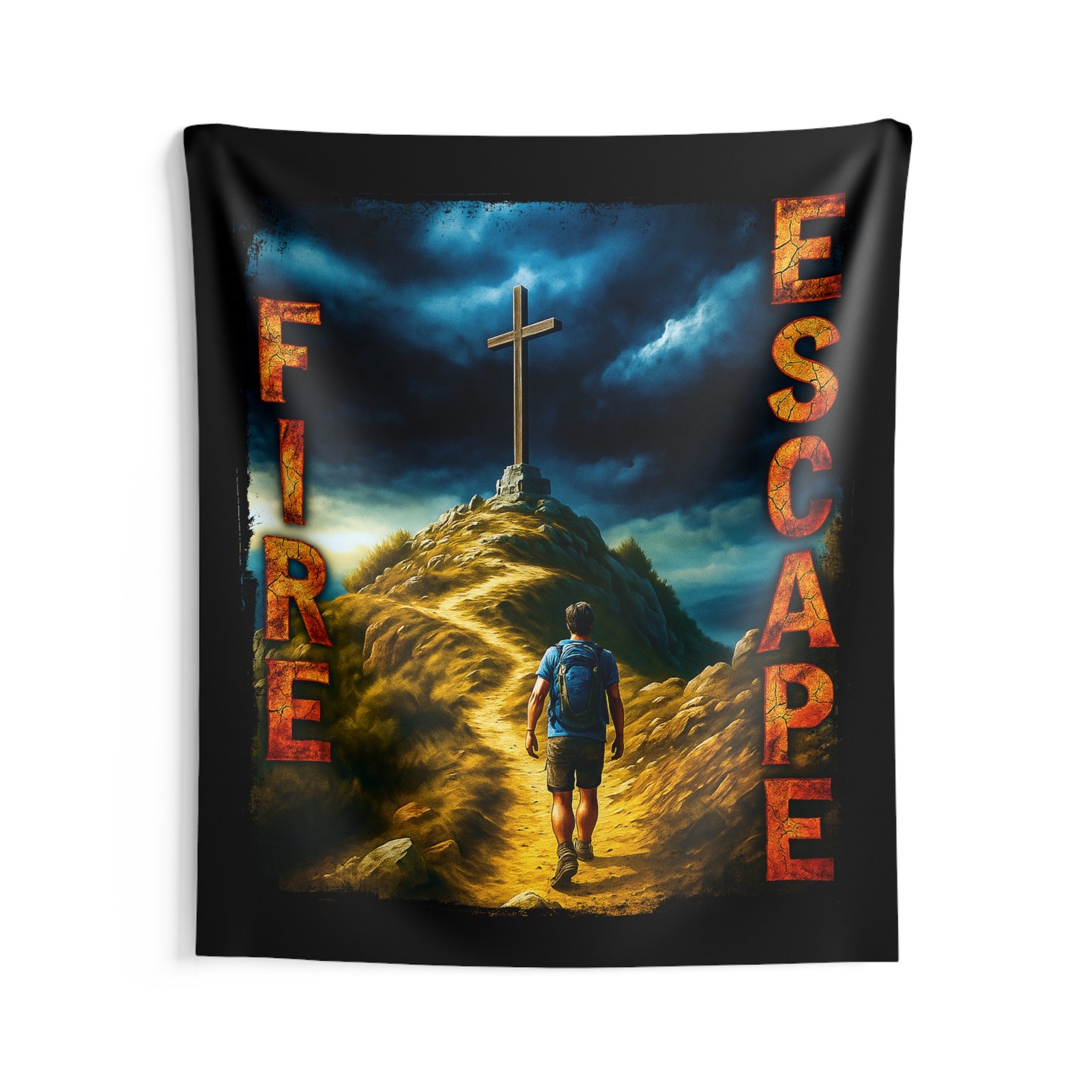 Fire Escape Indoor Wall Tapestries
