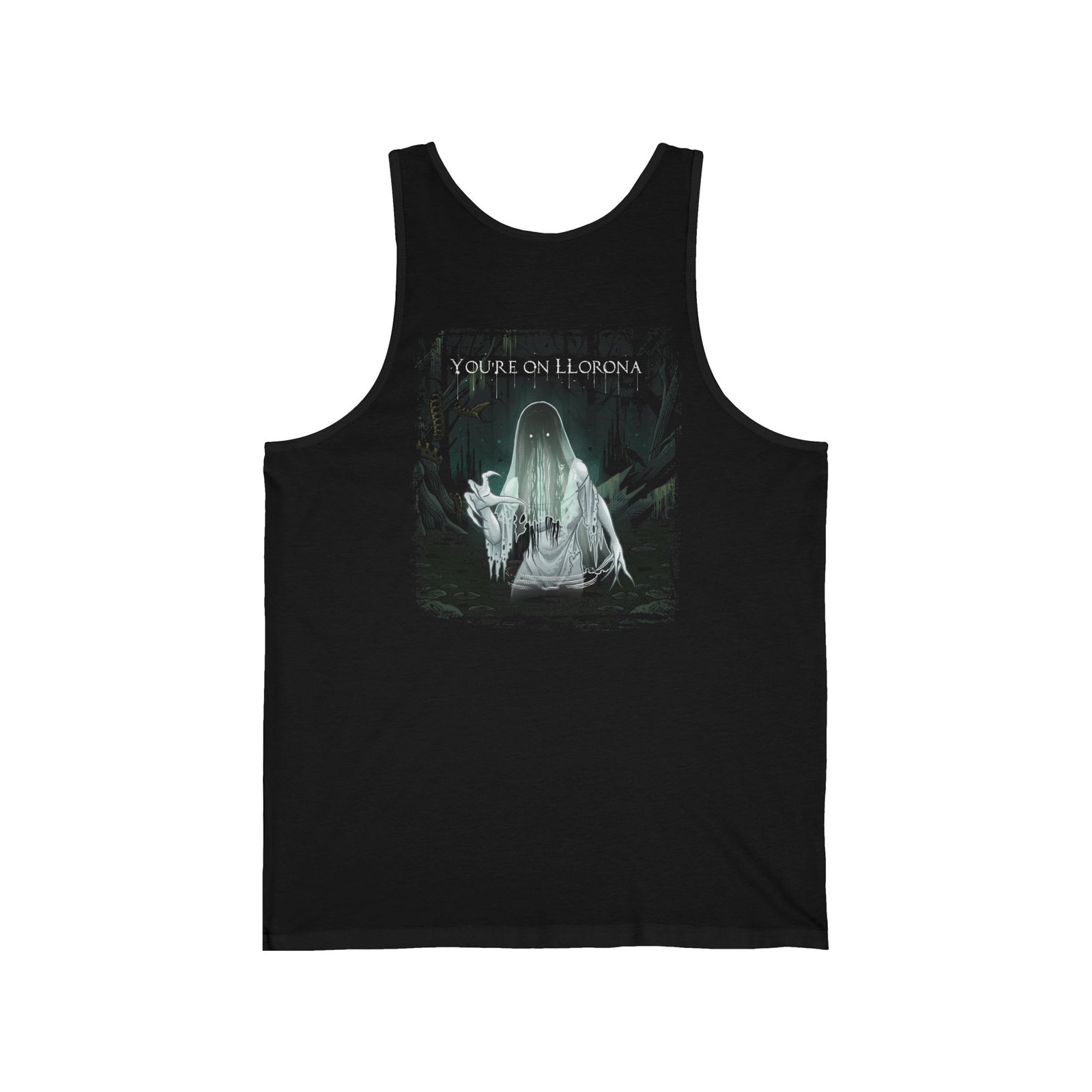 Whipkey - You're On Llorona (With Logo) Unisex Jersey Tank Top (2-Sided) - Image 2
