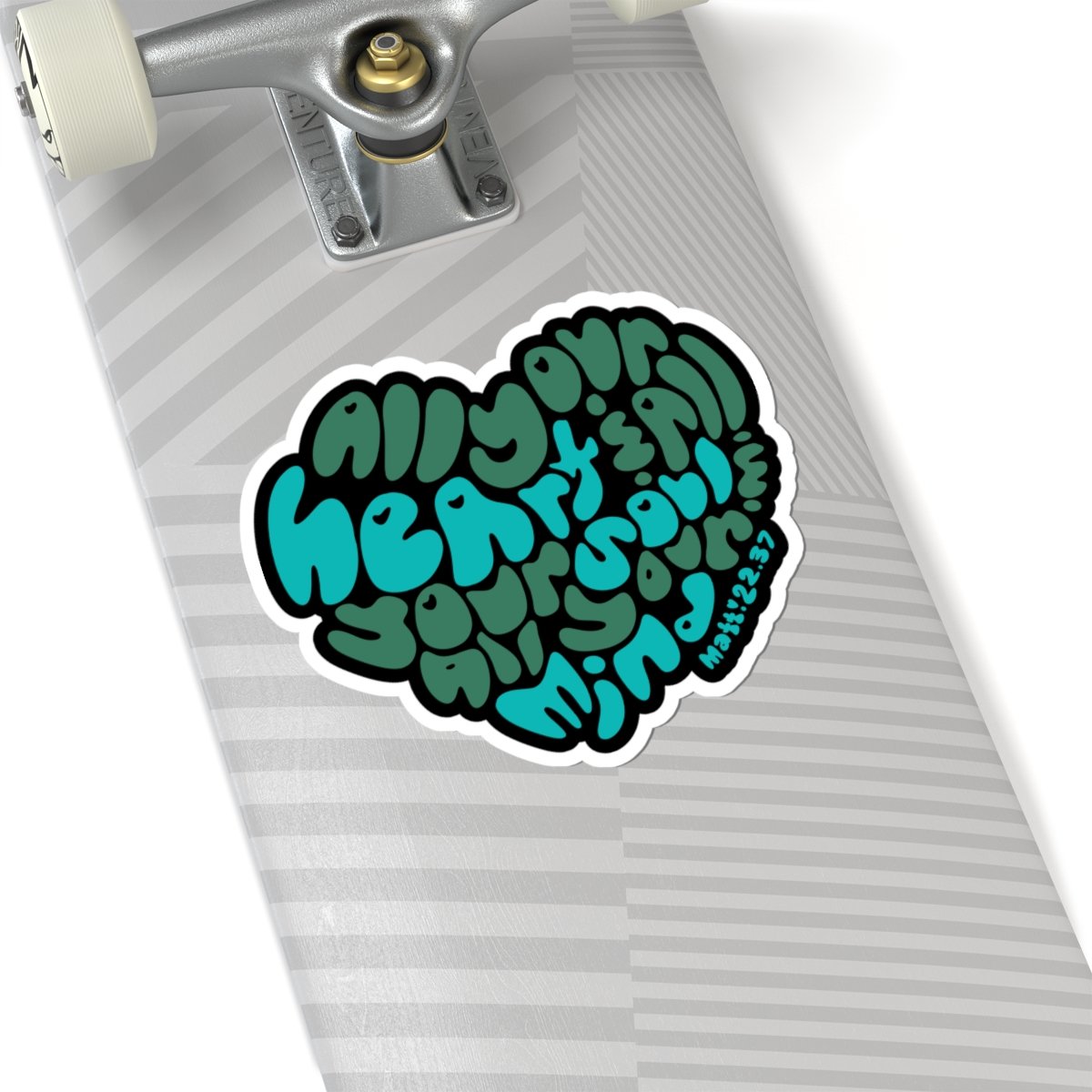 Heart Soul And Mind by Anchor Designs - Die Cut Stickers