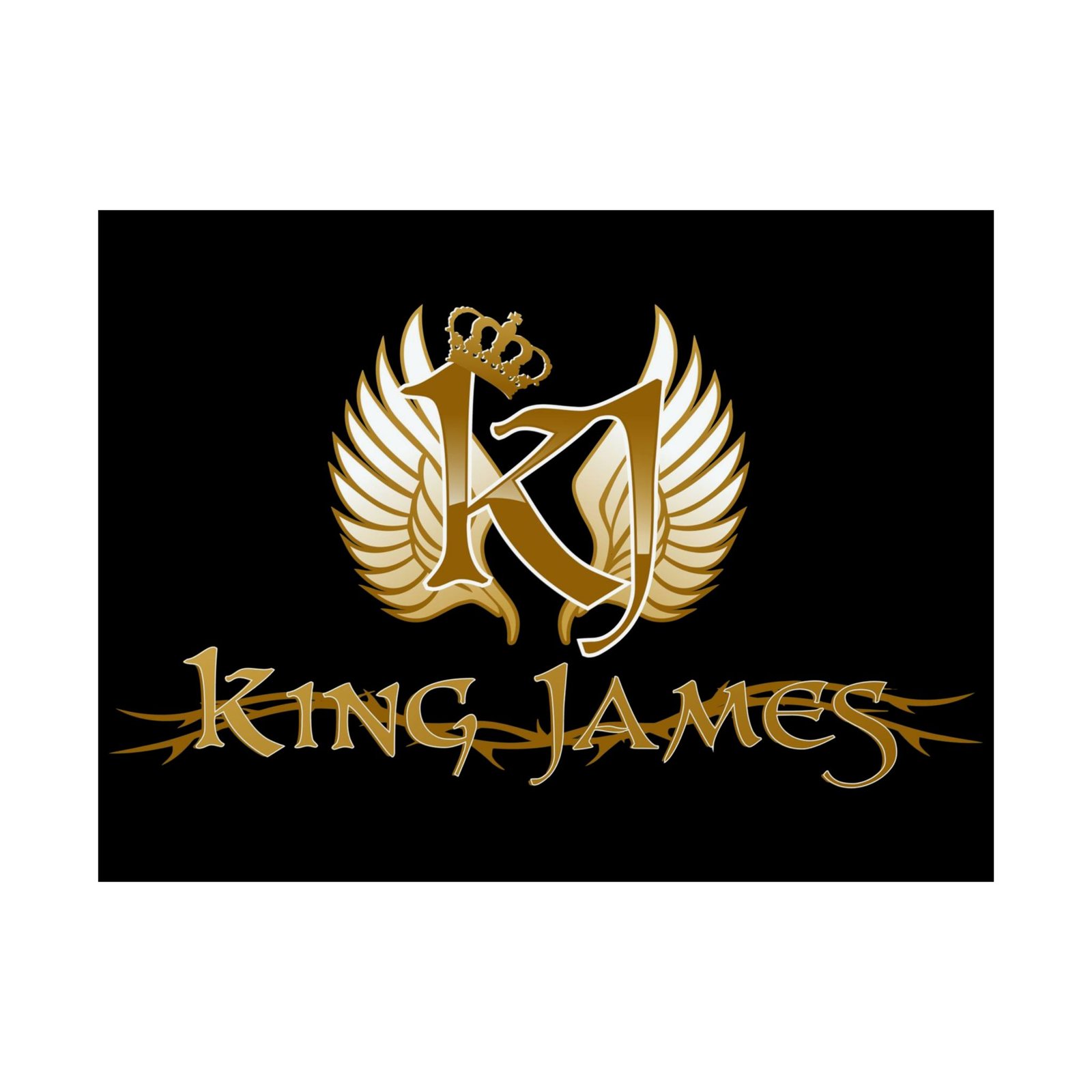 King James Logo Poster Prints (210gsm)