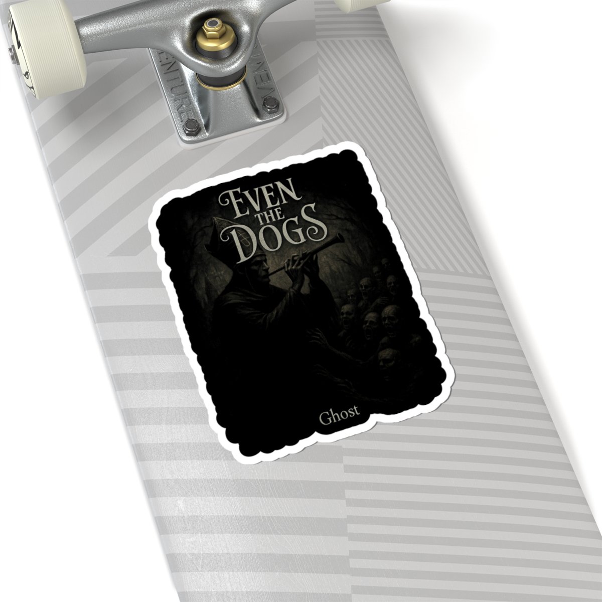 Even The Dogs - Ghost Die Cut Stickers