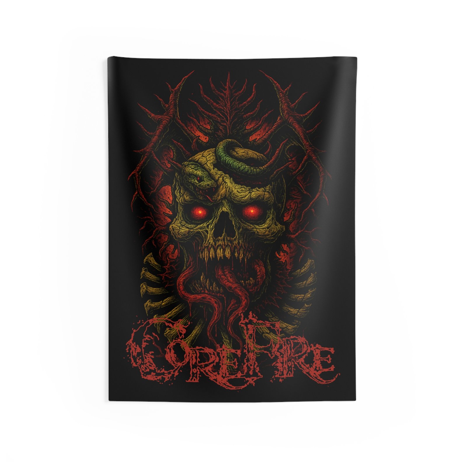 Core Fire - Unloved Indoor Wall Tapestries